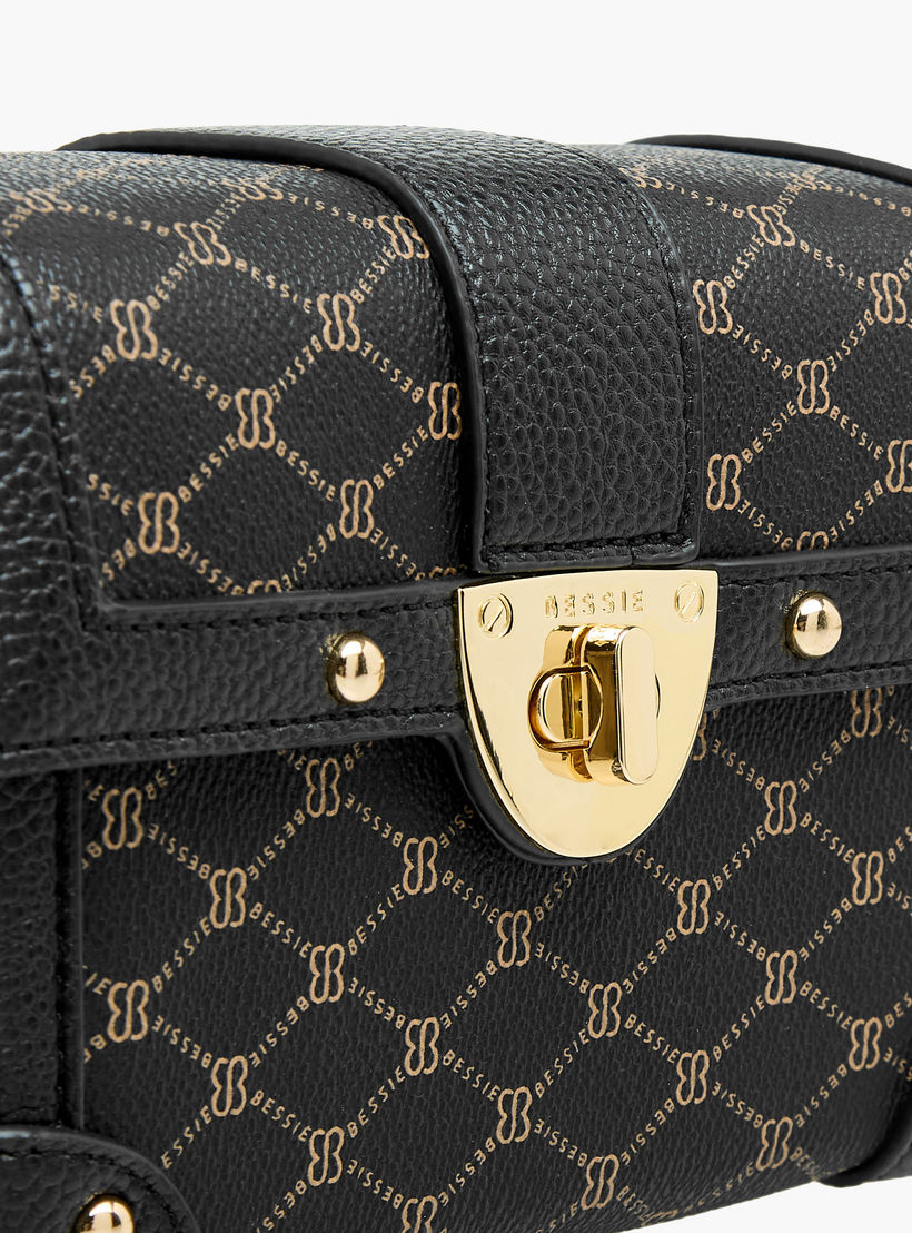 شنطة كروس بودي بحزام قابل للفصل وطبعات مونوجرام من بيسي لندن-women-bagsandwallets-handbags-image-5