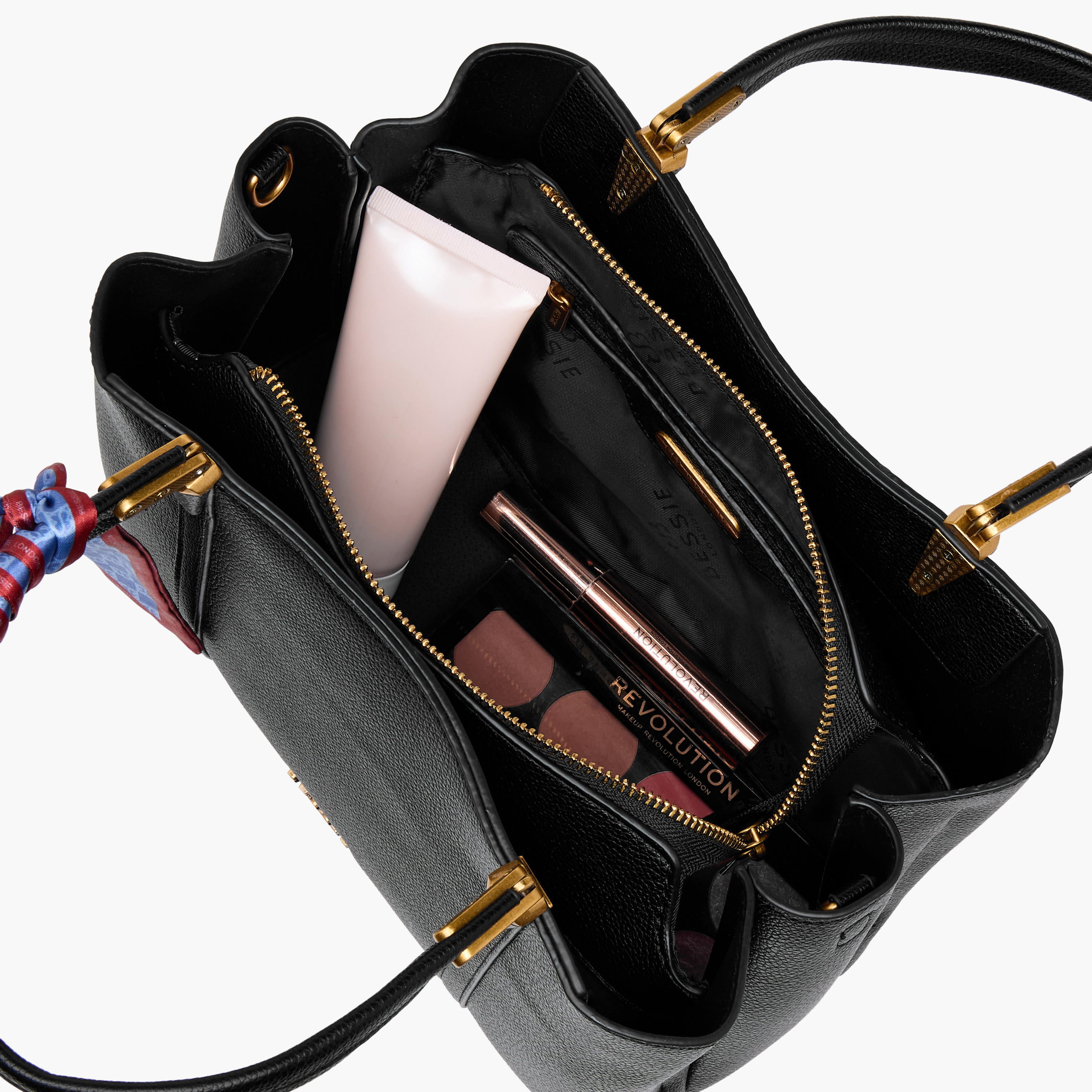 شنطة توتي بزينة وشاح ومقبض مزدوج من بيسي لندن-women-bagsandwallets-handbags-image-9