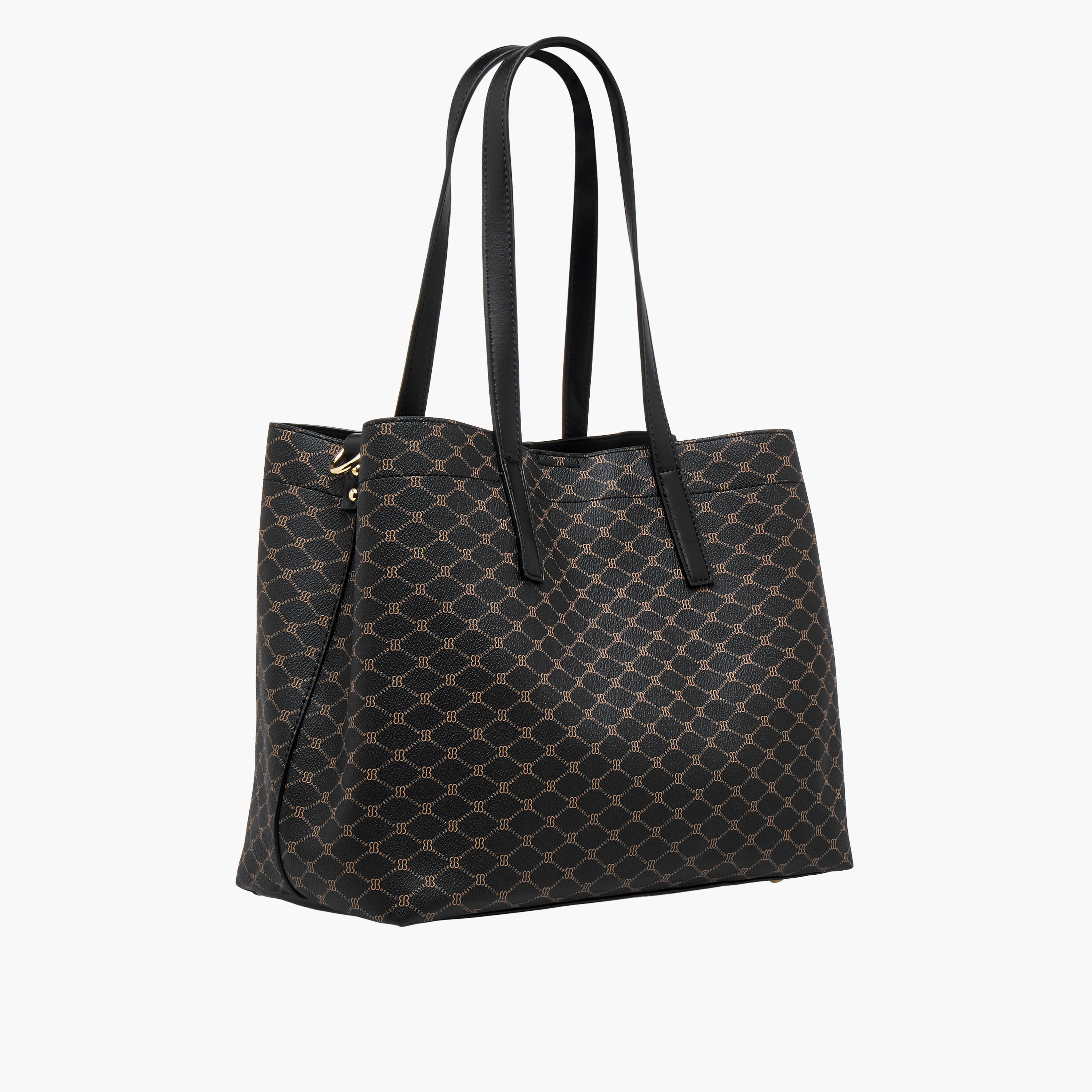 Bessie London Printed Tote Bag with Double Handle-women-bagsandwallets-handbags-image-4