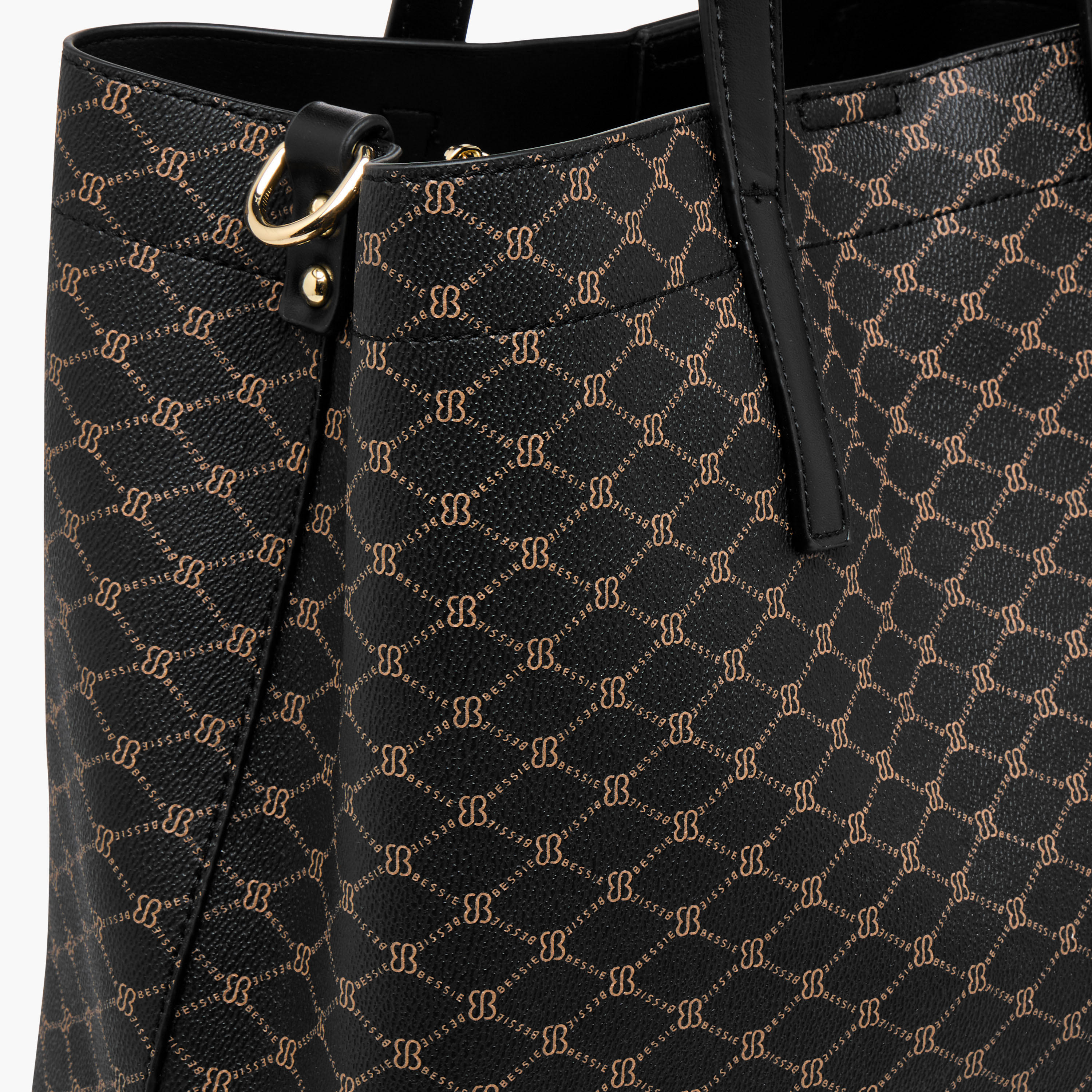 Bessie London Printed Tote Bag with Double Handle-women-bagsandwallets-handbags-image-6