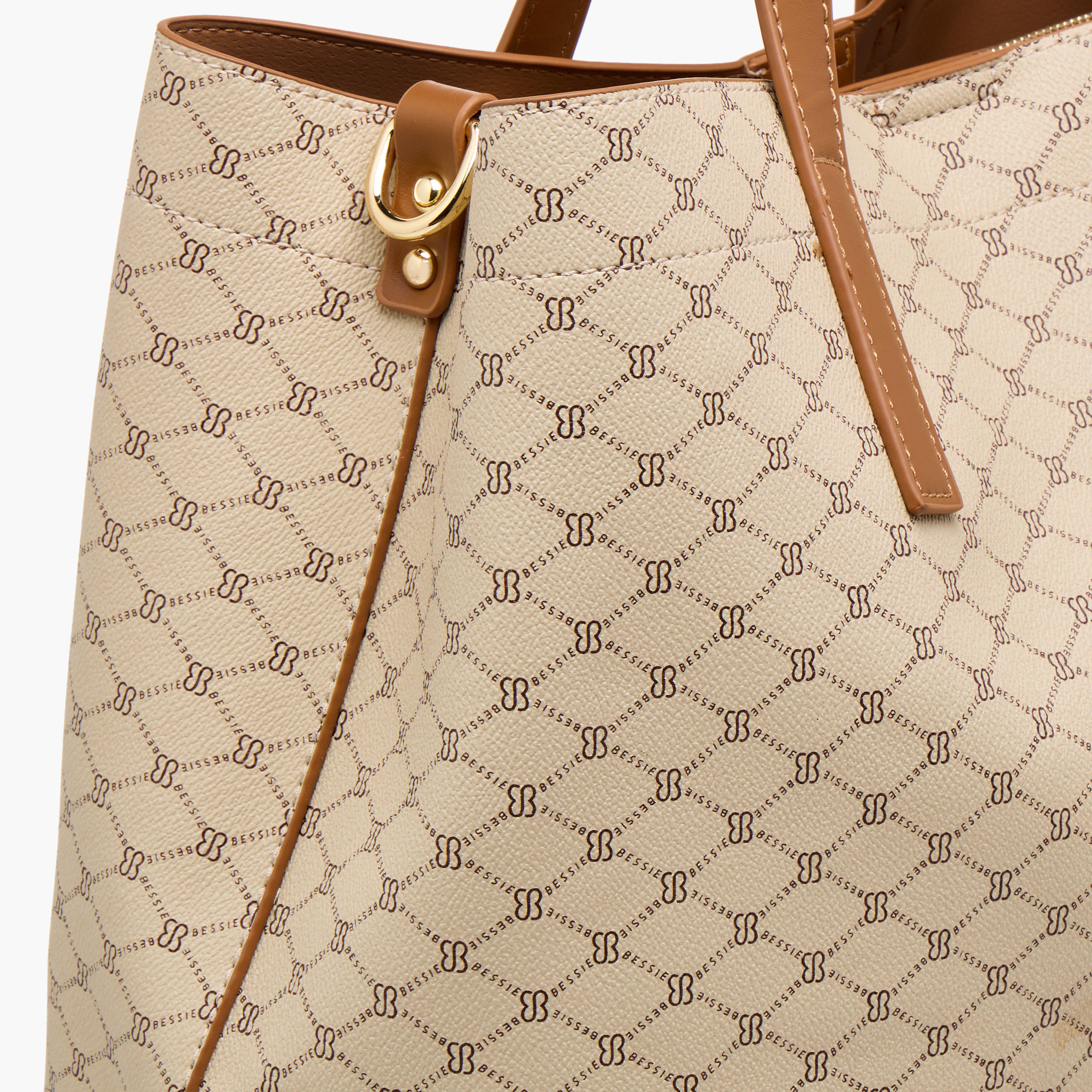 Bessie London Printed Tote Bag with Double Handle-women-bagsandwallets-handbags-image-6