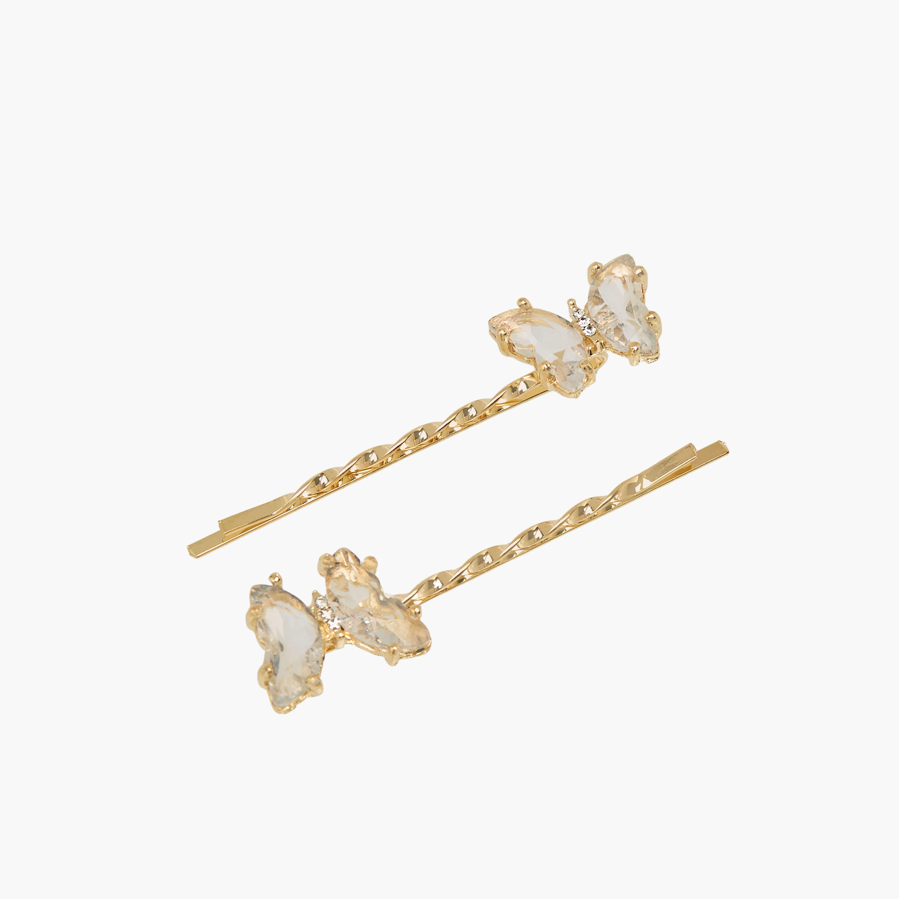 Pack of 2 Butterfly Hairpin with Stone Embellished Design-women-hairaccessories-hairpins-image-3