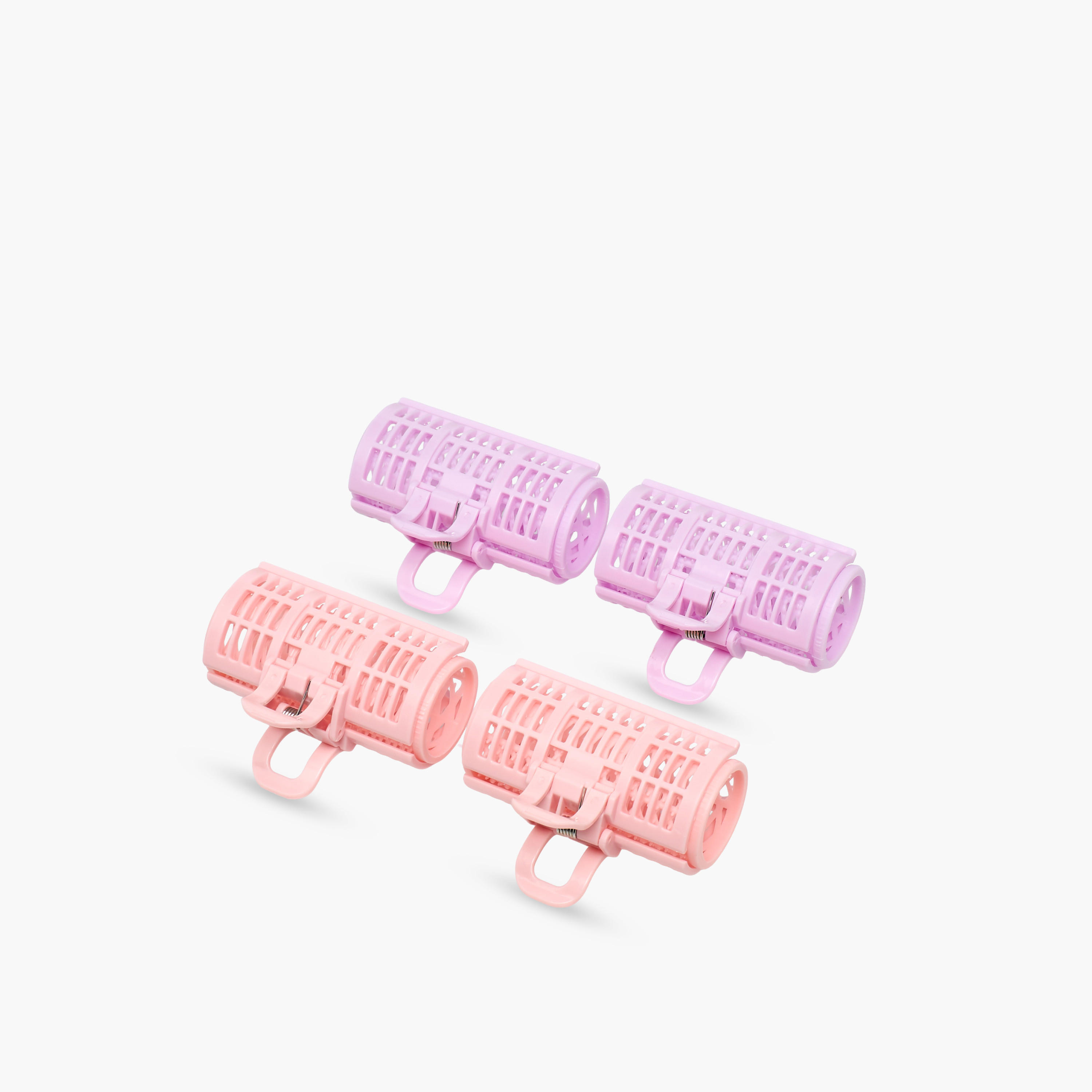 Set of 4 - Hair Roller Clip Textured-women-hairaccessories-others-image-4