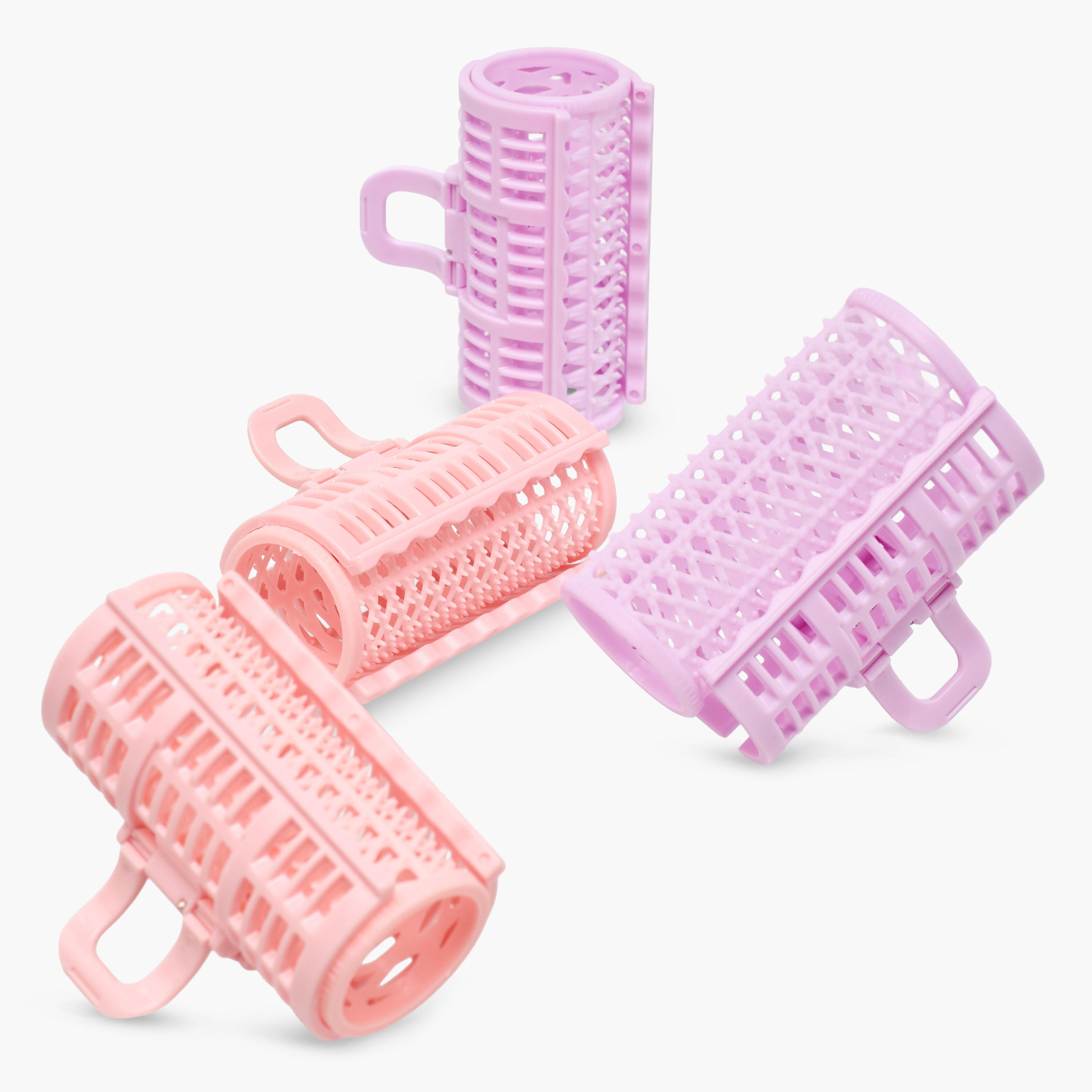 Set of 4 - Hair Roller Clip Textured-women-hairaccessories-others-image-5