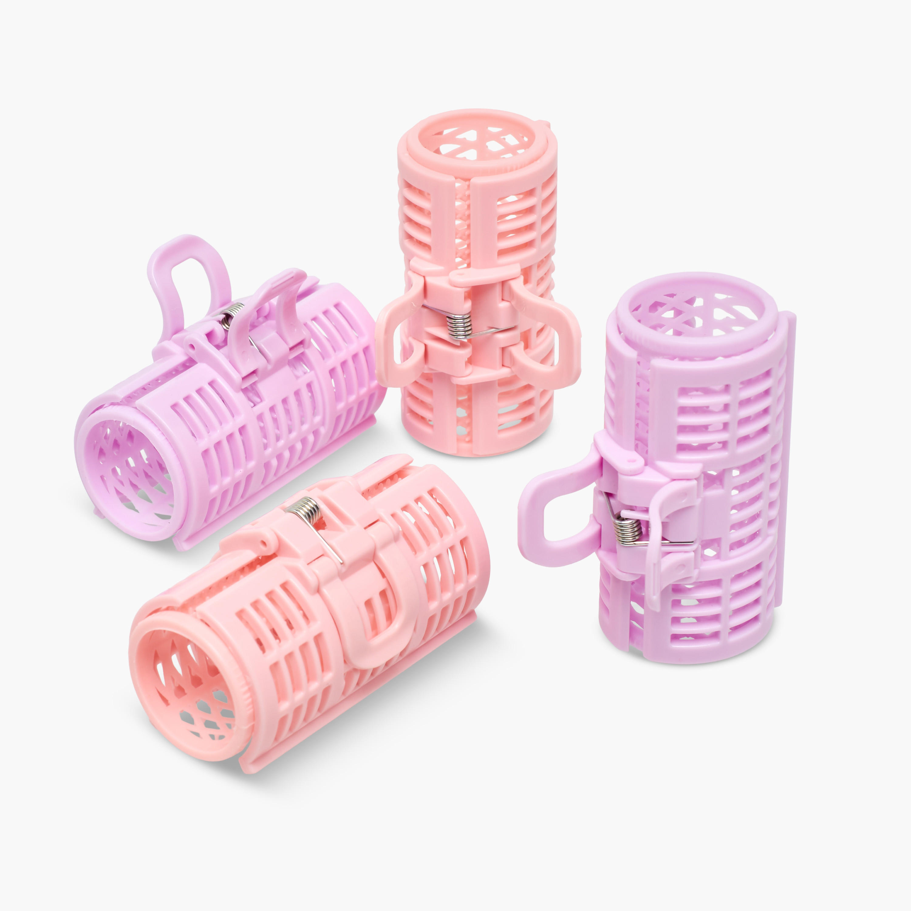 Set of 4 - Hair Roller Clip Textured-women-hairaccessories-others-image-6