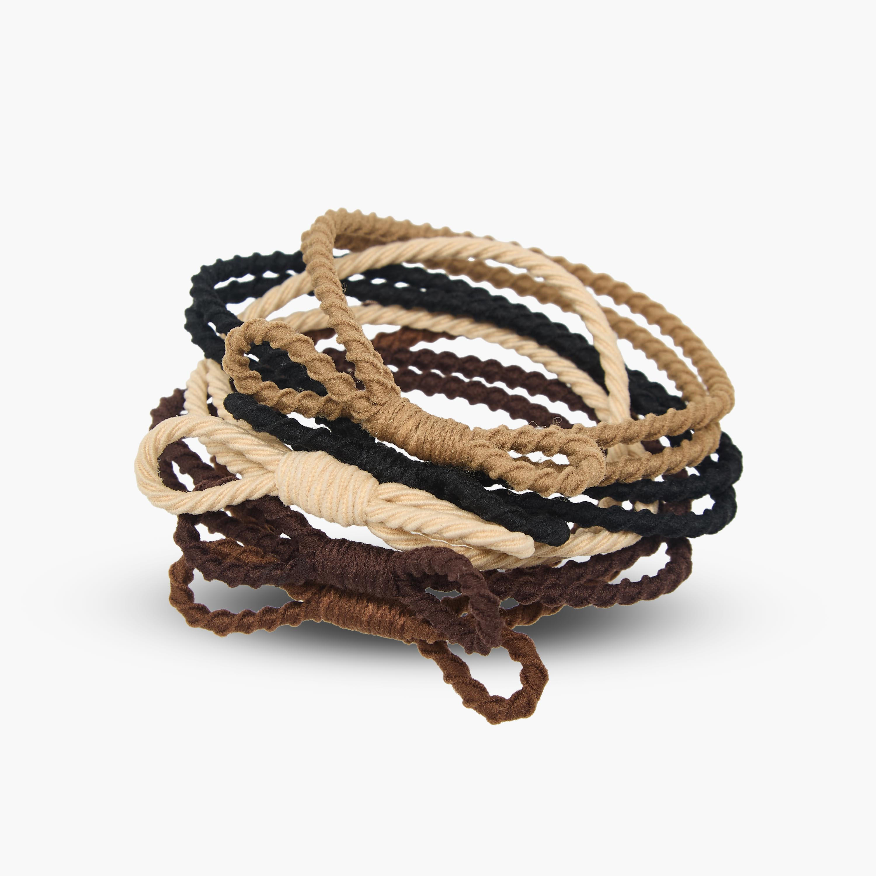 ربطات شعر مضفرة - عبوة 5 قطع-women-hairaccessories-scrunchies-image-9