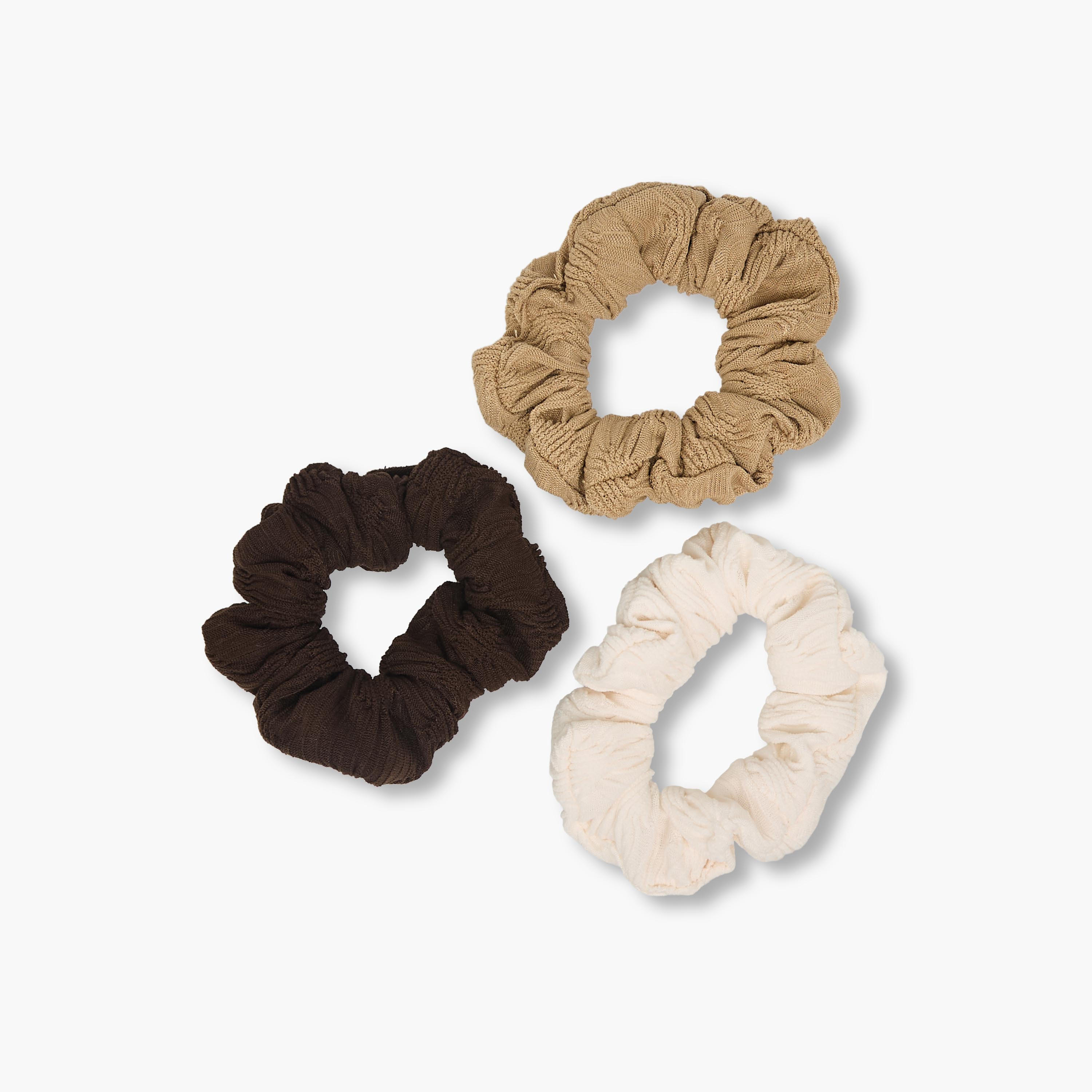 ربطات شعر - طقم 3 قطع-women-hairaccessories-scrunchies-image-2
