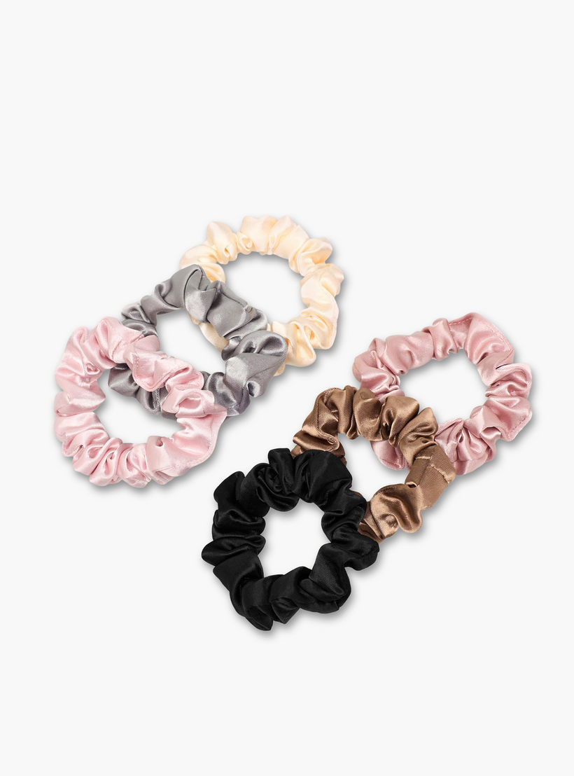 ربطات شعر سكرانشي - عبوة 6 قطع-women-hairaccessories-scrunchies-image-2
