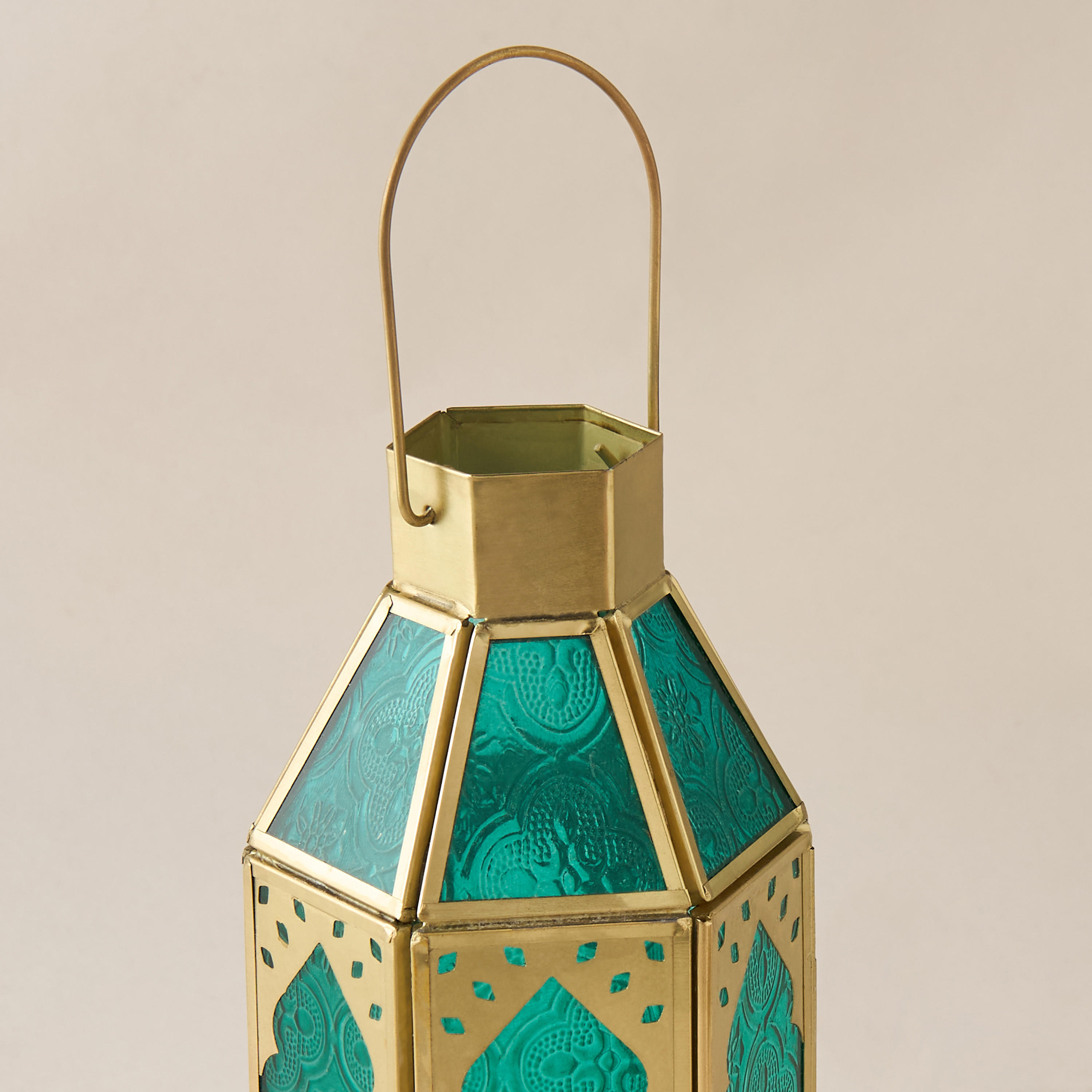Metallic Tealight Lantern-household-decor-candleholdersandlanterns-image-3
