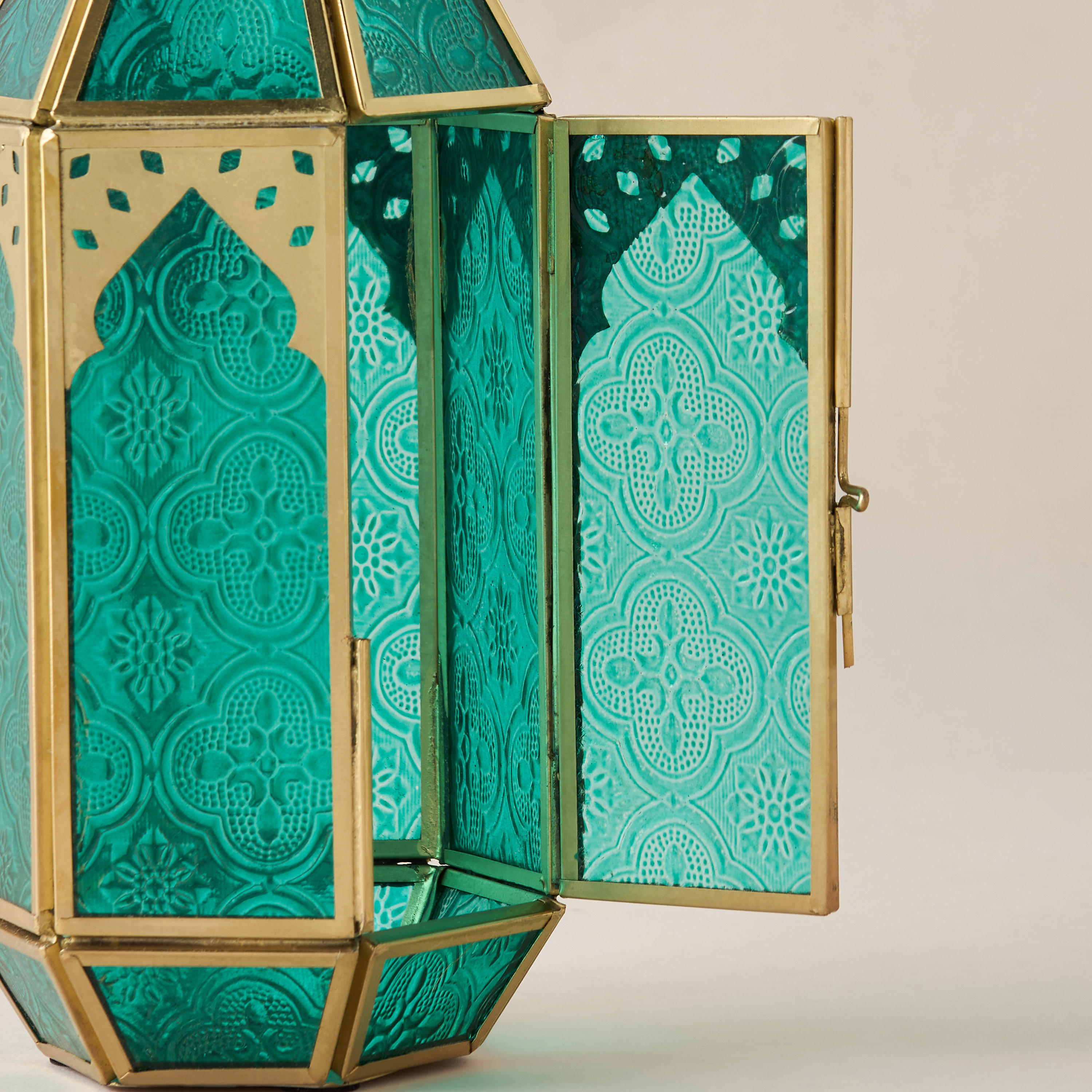 Metallic Tealight Lantern-household-decor-candleholdersandlanterns-image-4