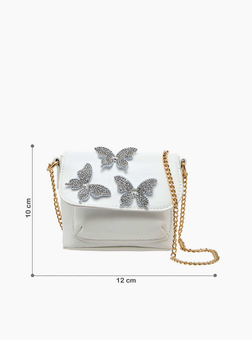 Flora Bella Crossbody Bag with Butterfly Embellishment-girls-accessories-bags-image-2