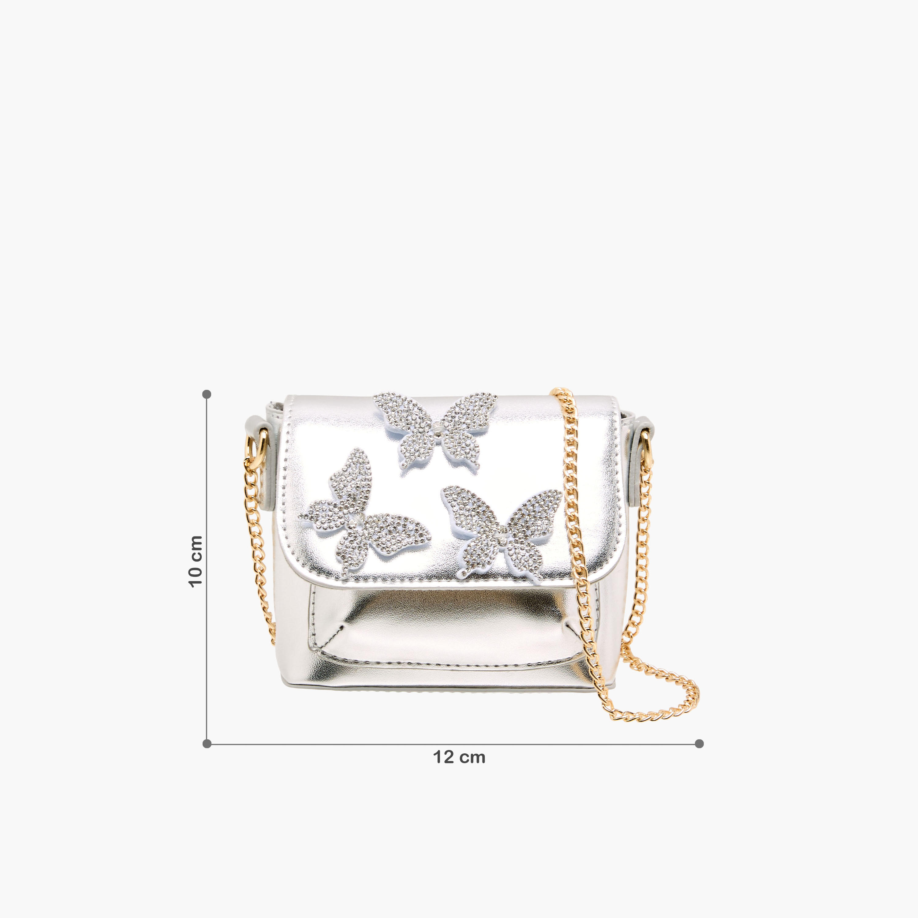 شنطة كروس بودي بتزيينات فراشة من فلورا بيلا-girls-accessories-bags-image-2