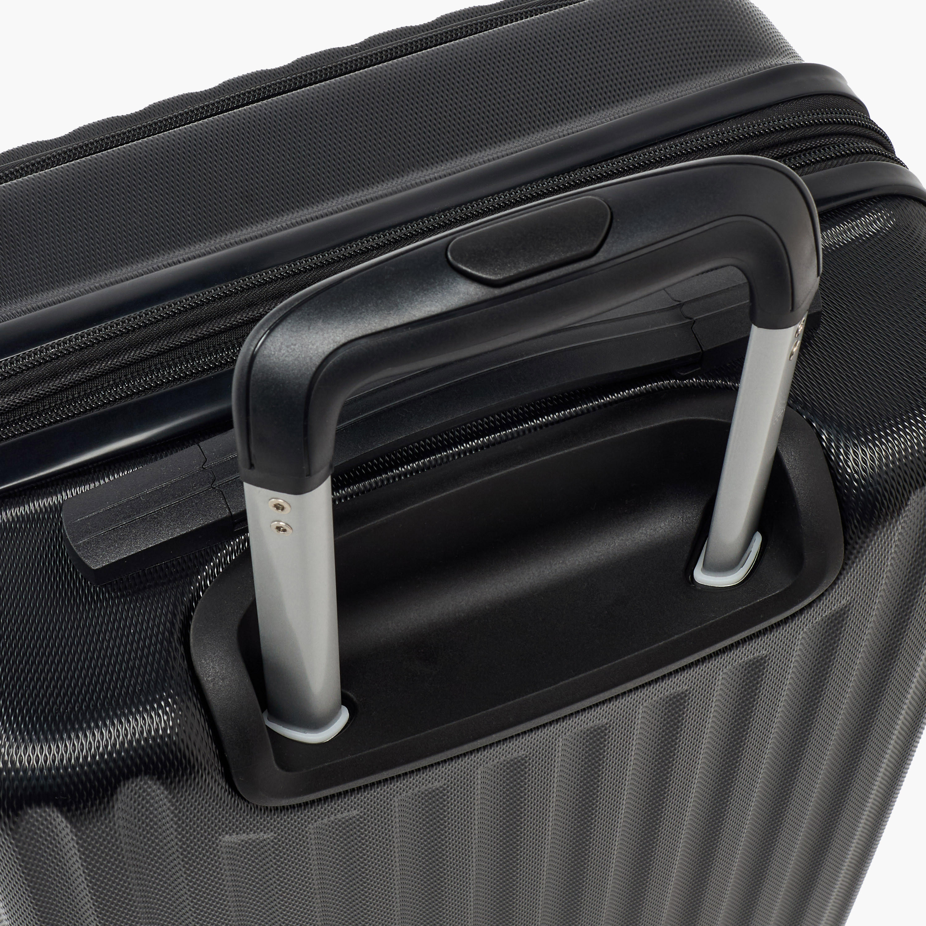 Oaklan by Shoexpress Textured Hardcase Luggage Trolley with Retractable Handle - Cabin-travel-luggagesandbags-luggage-image-6