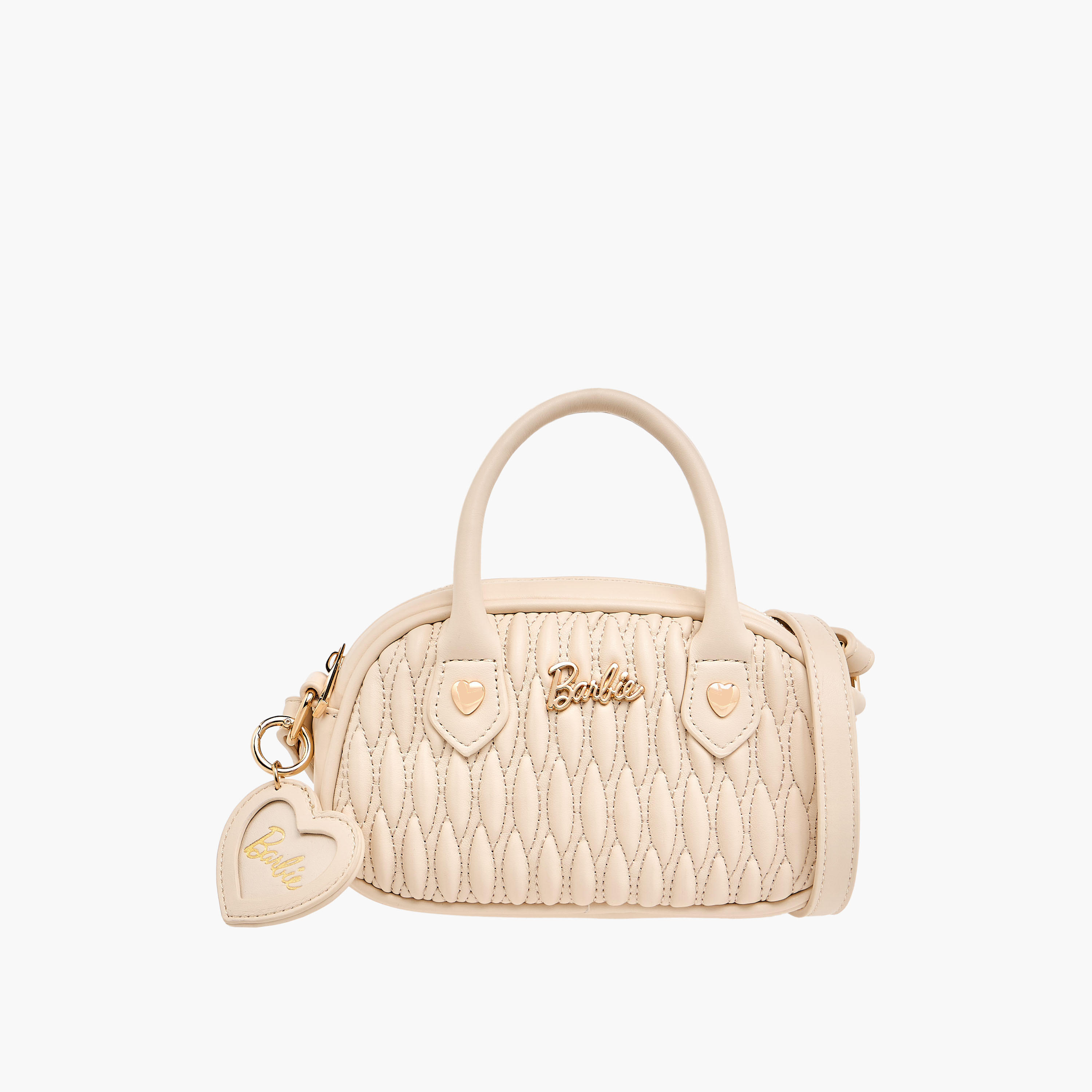 Barbie Quilted Crossbody Bag with Adjustable Strap-girls-accessories-bags-image-1