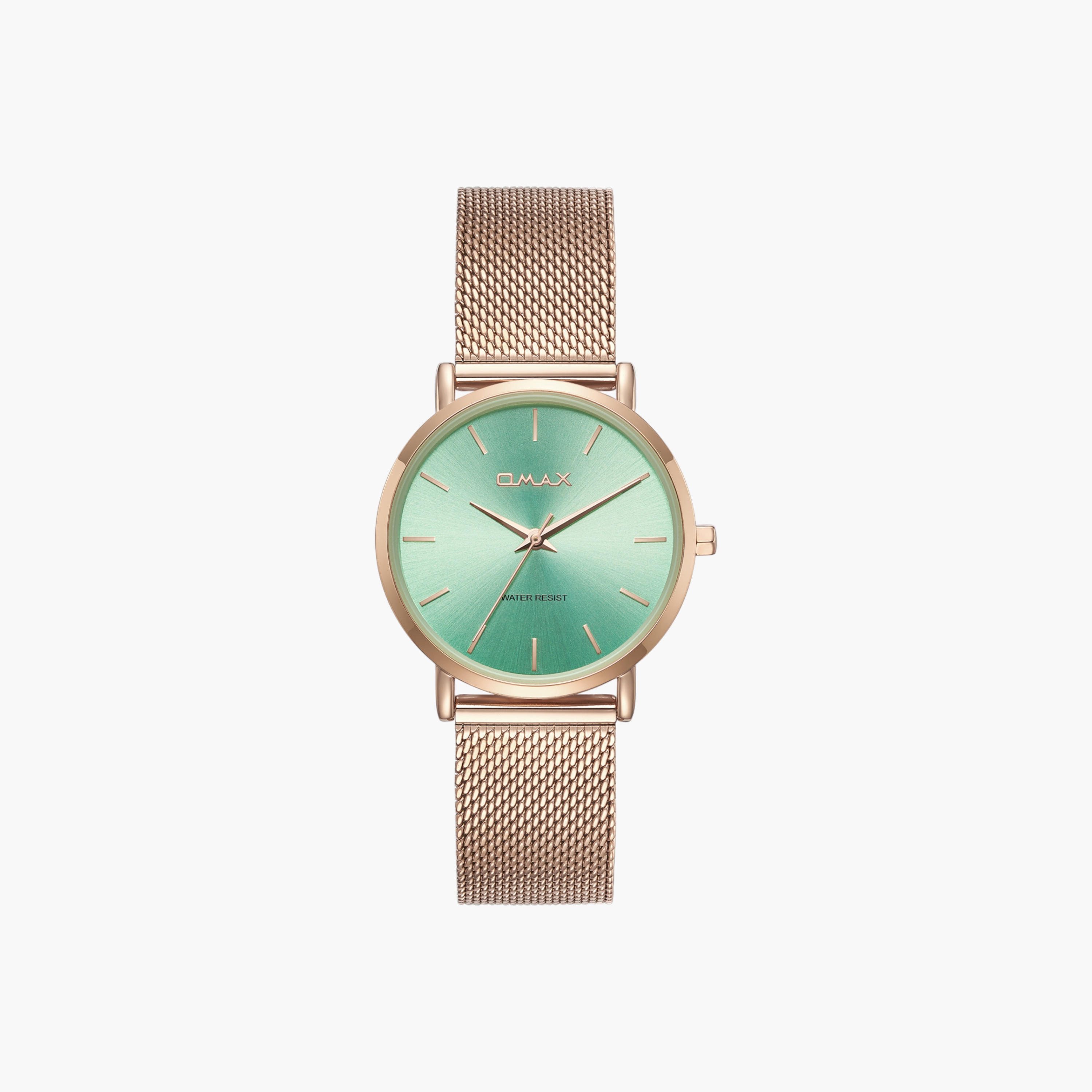 OMAX Gold Mesh Women's Analogue Watch-women-watchesandjewellery-watches-image-1