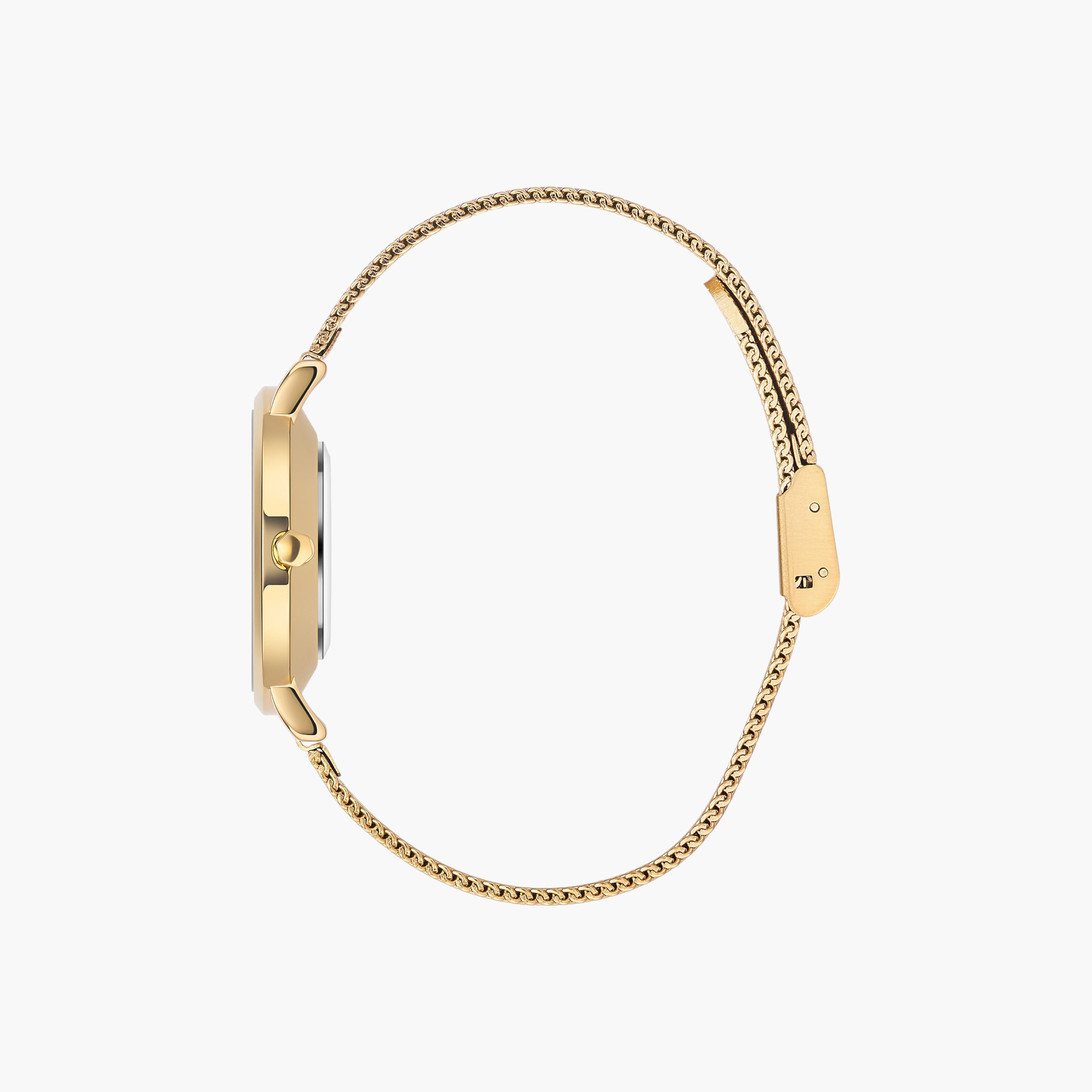 OMAX Gold Mesh Strap Women's Watch-women-watchesandjewellery-watches-image-3