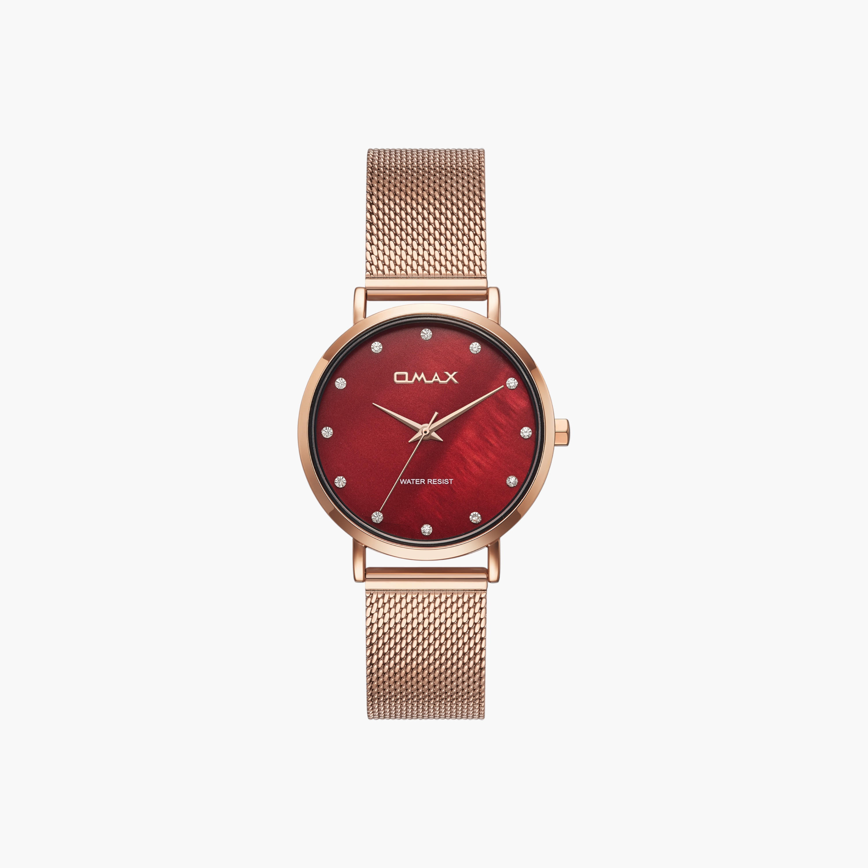 OMAX Gold Mesh Strap Women's Watch-women-watchesandjewellery-watches-image-25