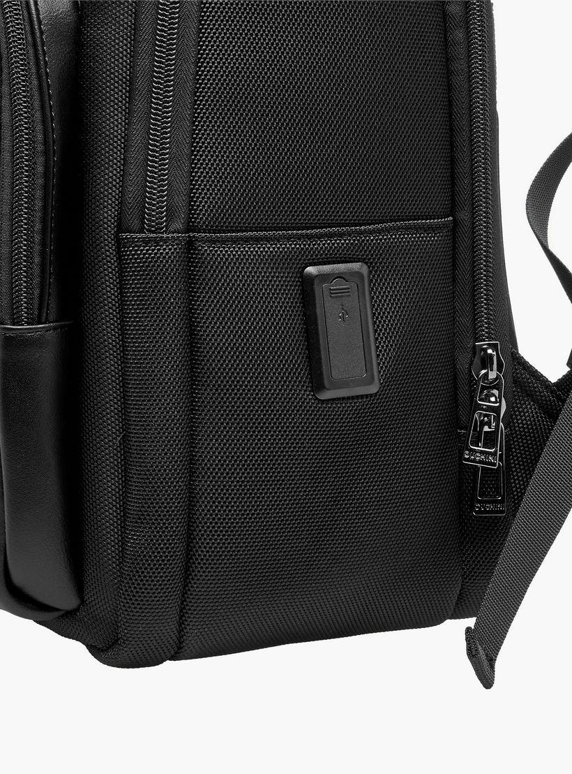Duchini Men Textured Backpack-men-bags-image-6