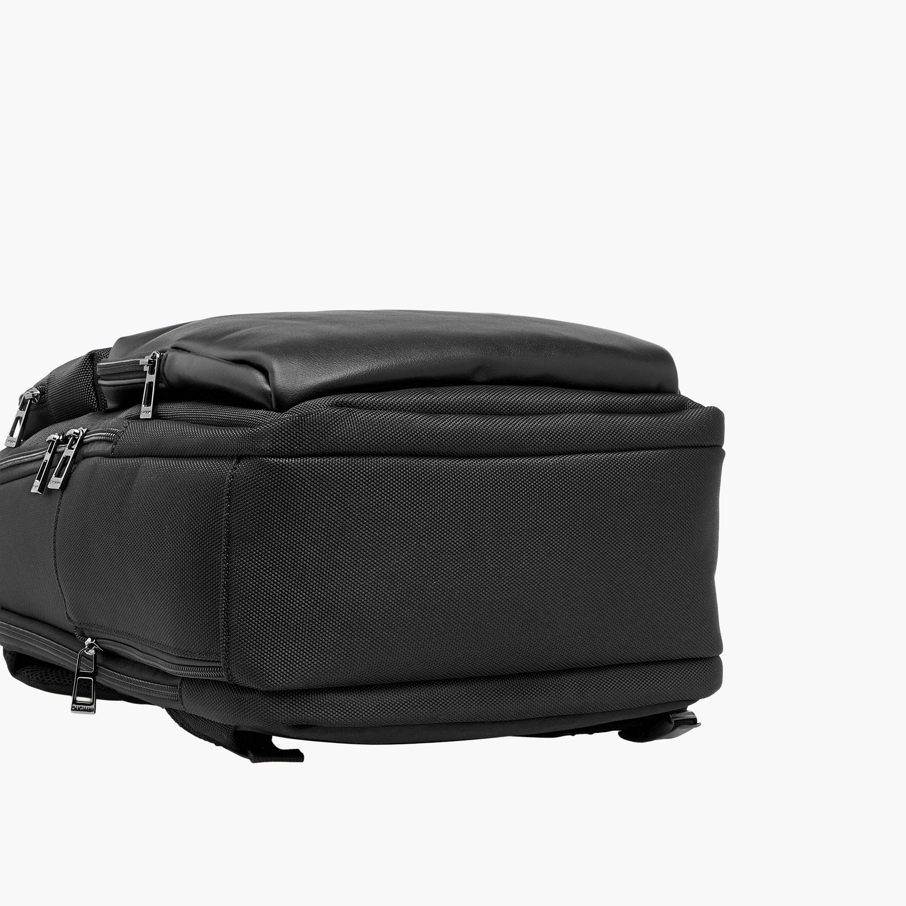 Duchini Men Textured Backpack-men-bags-image-7
