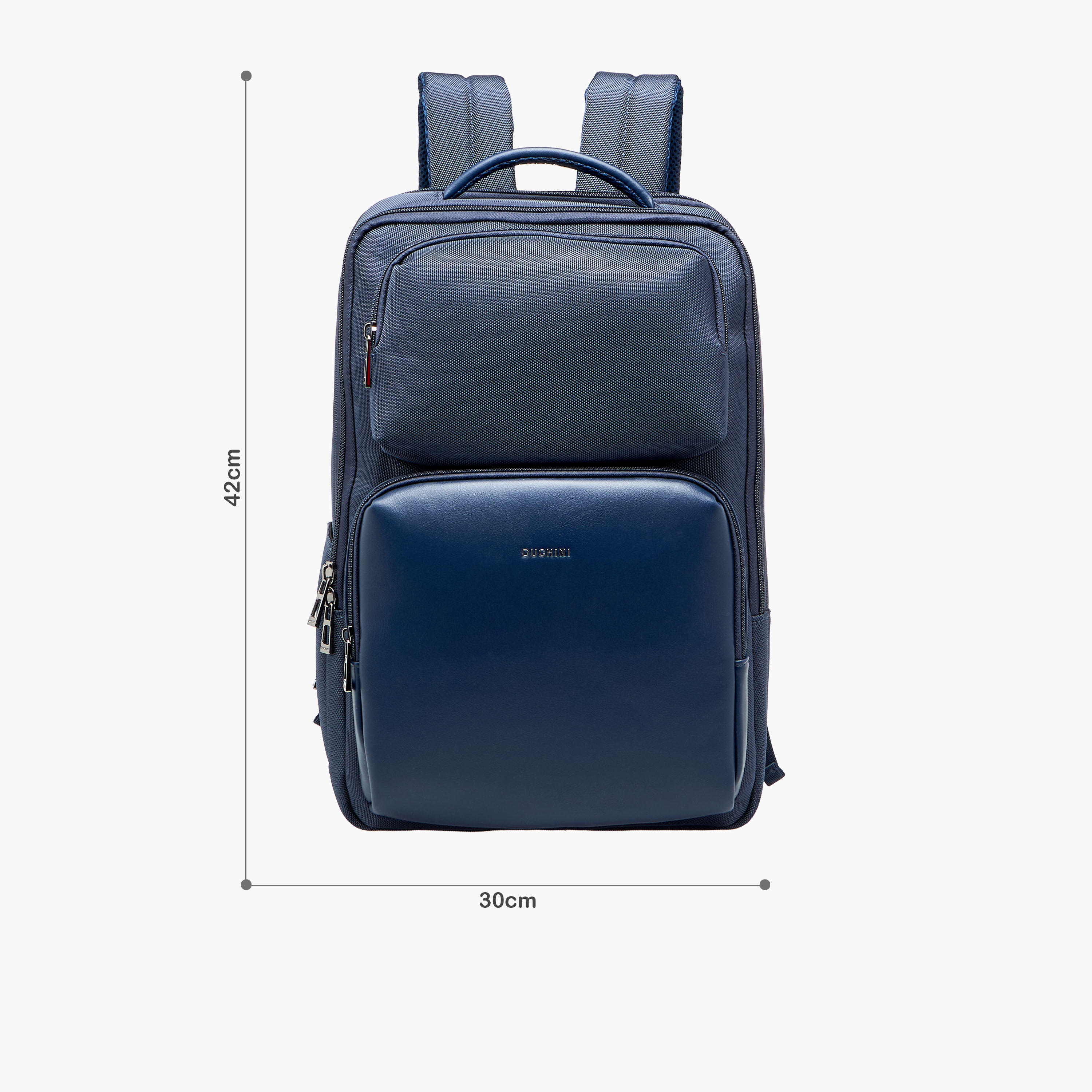 Duchini Men Textured Backpack-men-bags-image-2