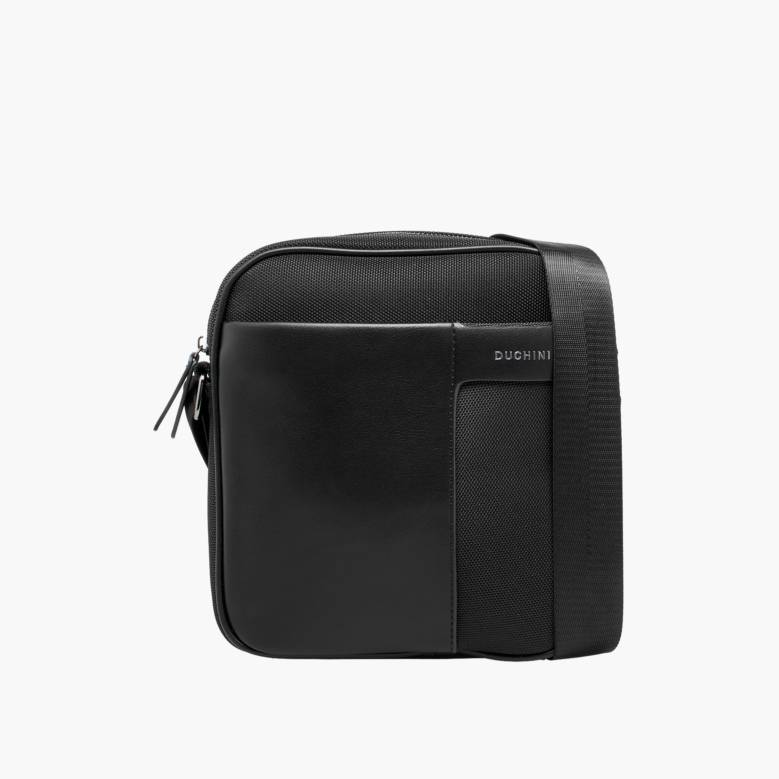 Duchini Men Textured Crossbody Bag-men-bags-image-1