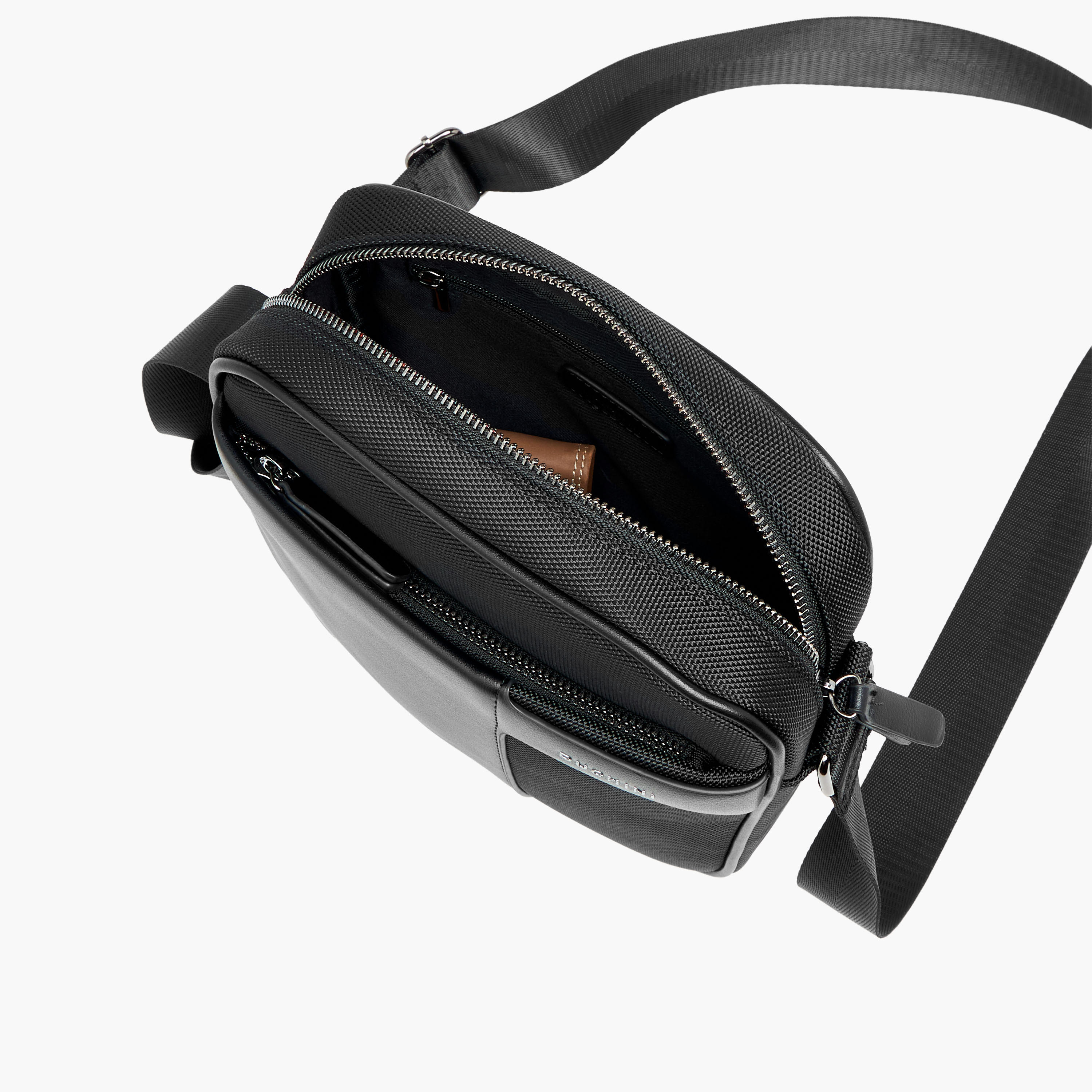 Duchini Men Textured Crossbody Bag-men-bags-image-9