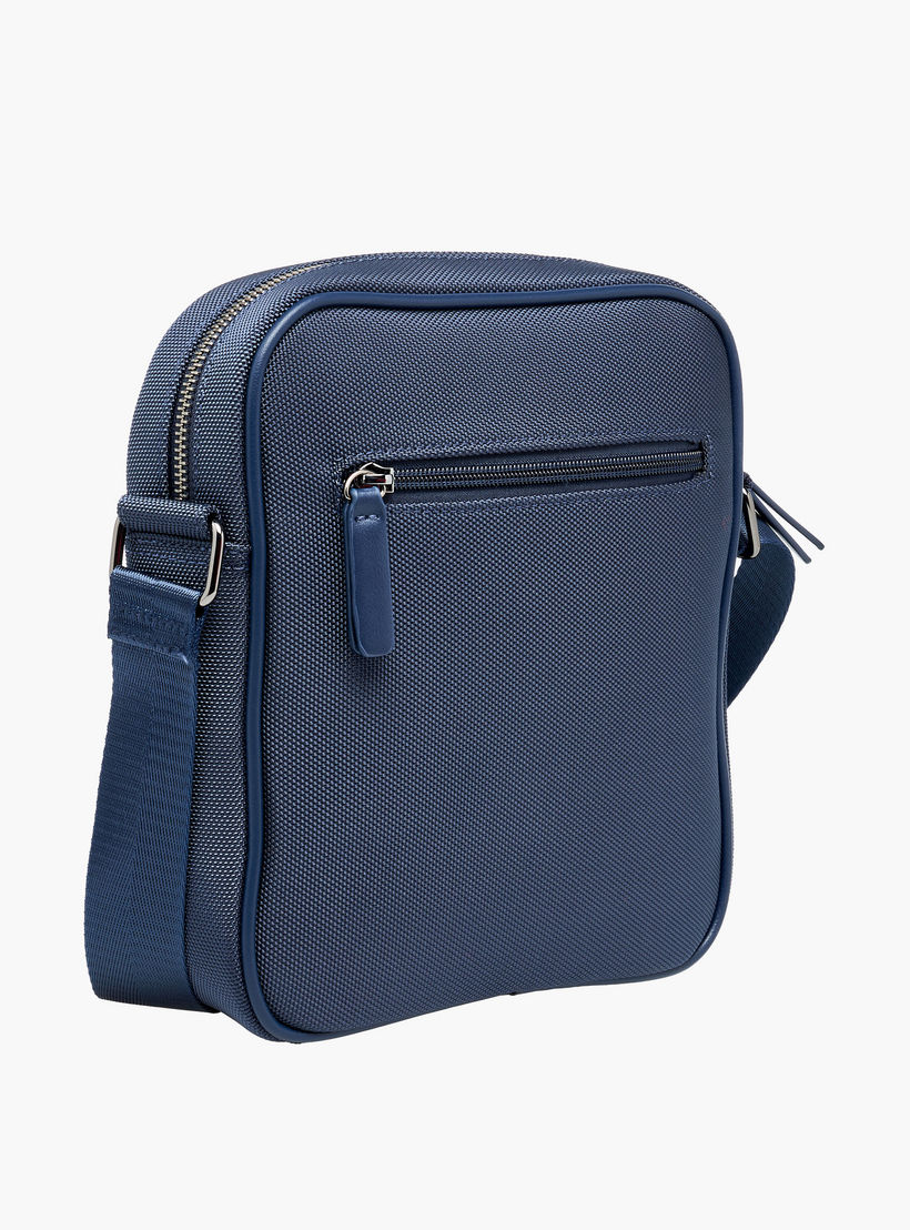Duchini Men Textured Crossbody Bag-men-bags-image-4