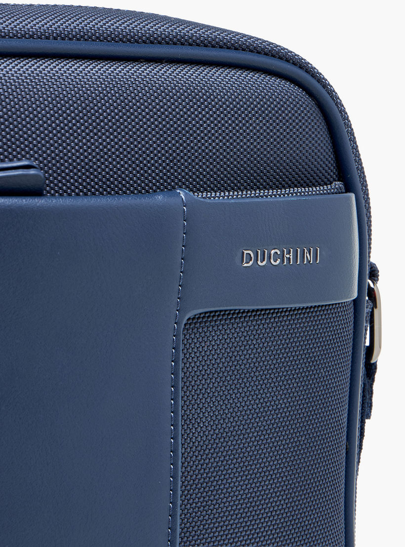 Duchini Men Textured Crossbody Bag-men-bags-image-6