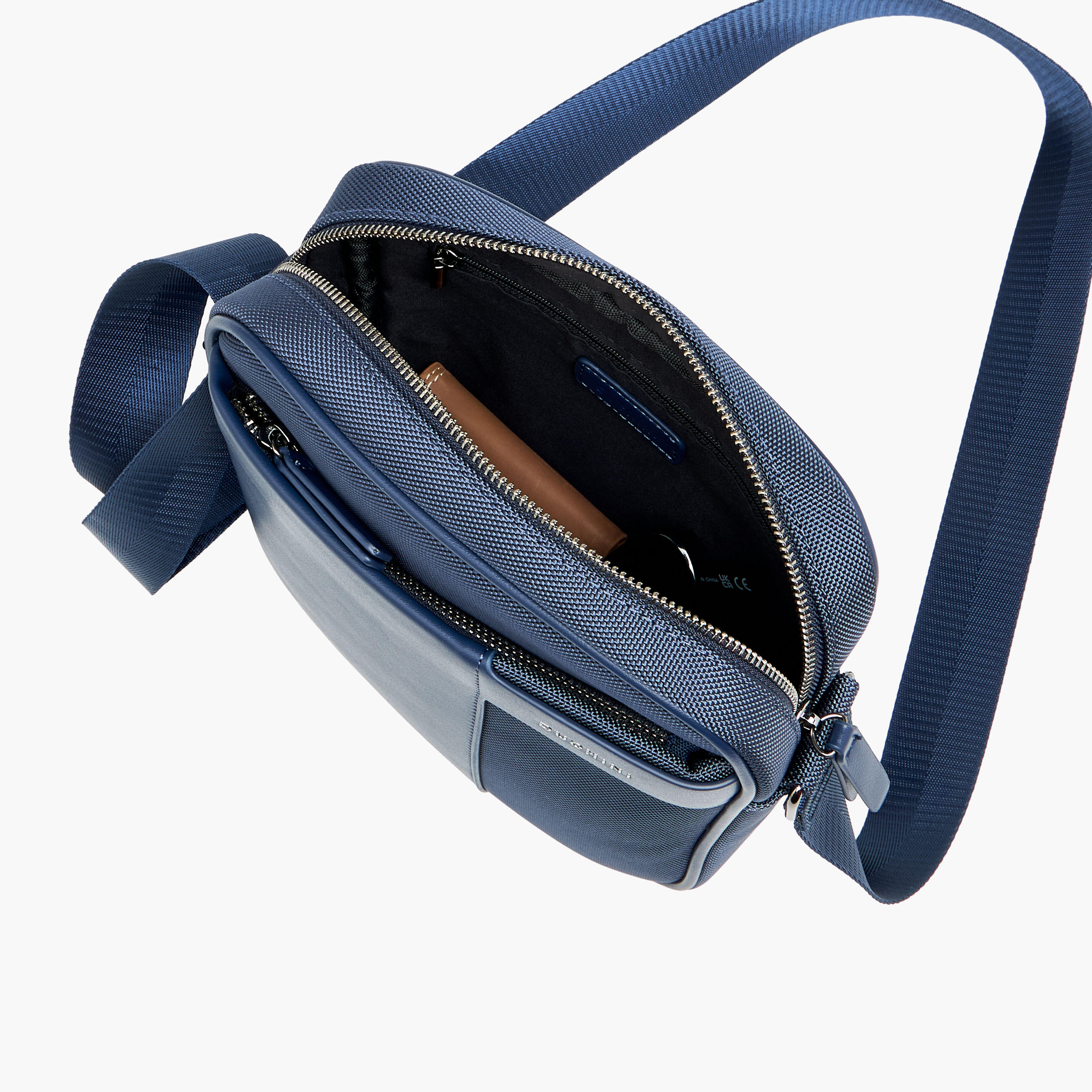 Duchini Men Textured Crossbody Bag-men-bags-image-9