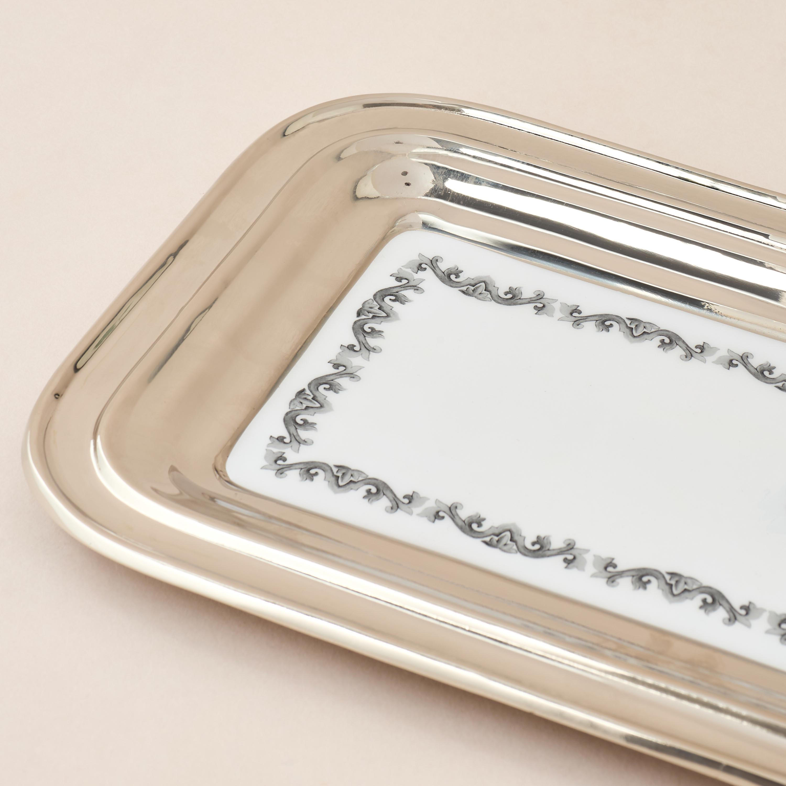 Gia Como Metal Decorative Tray - 38 cms-household-decor-boxesandtrays-image-3