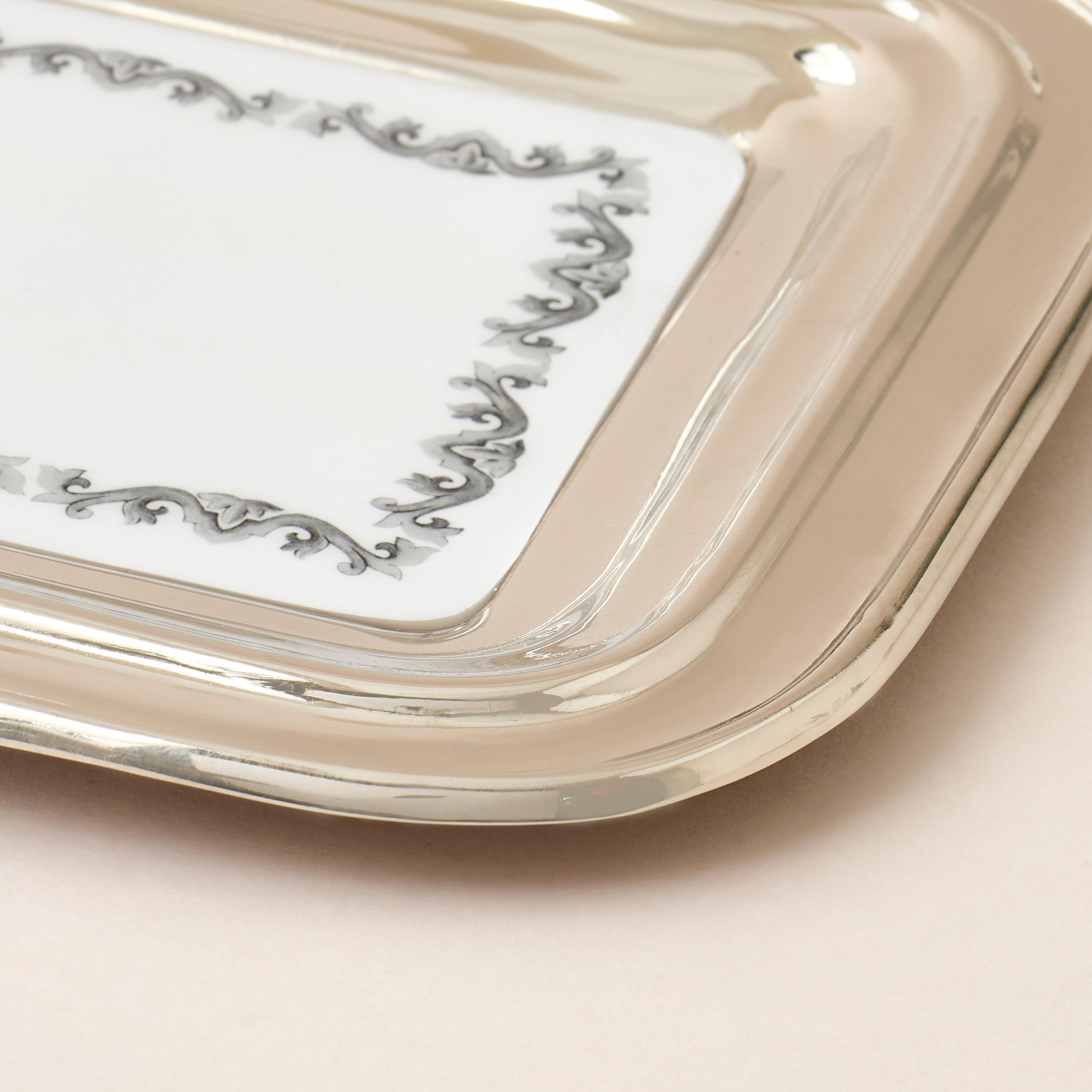 Gia Como Metal Decorative Tray - 38 cms-household-decor-boxesandtrays-image-4
