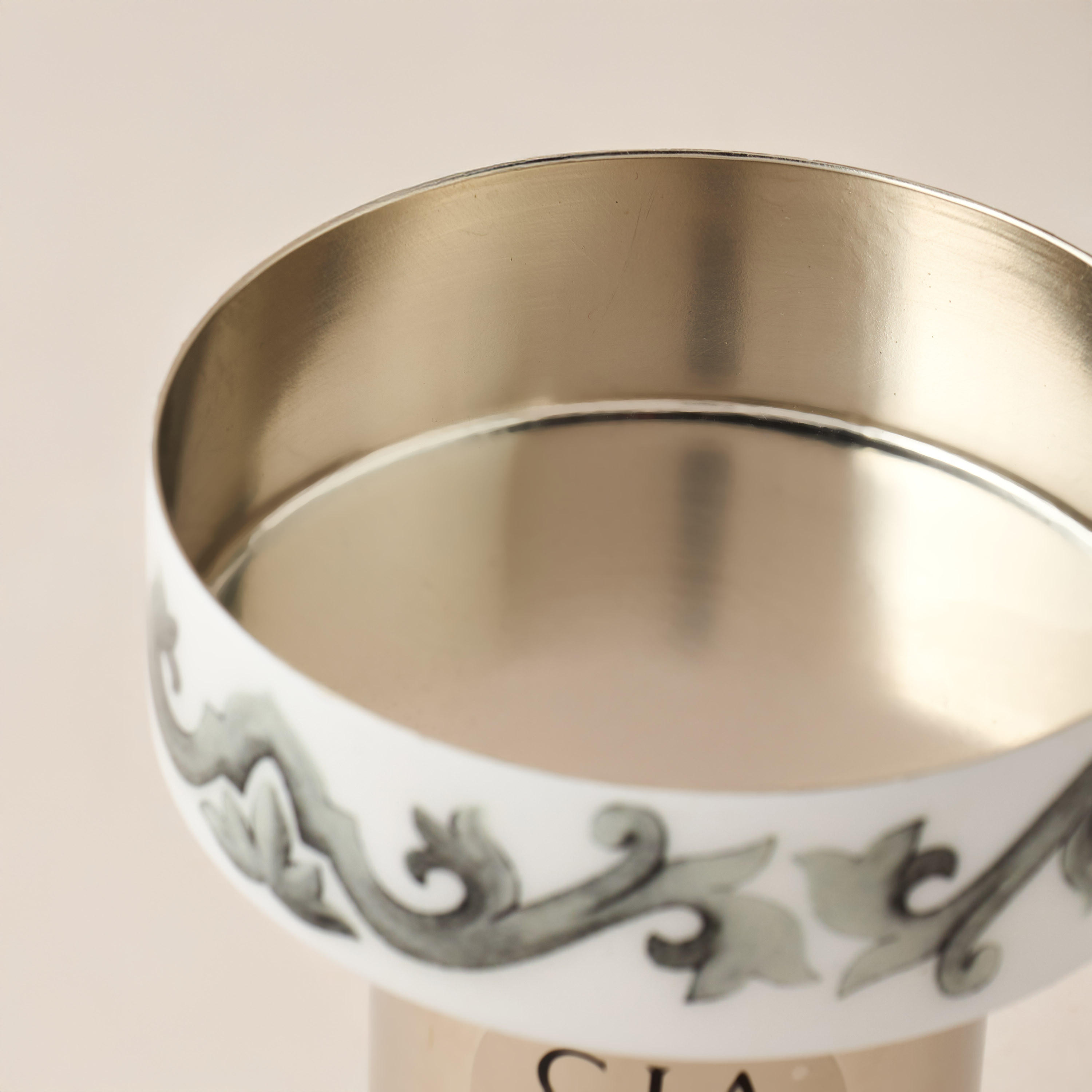 Gia Como Metallic Pillar Candleholder - 9 cms-household-decor-candleholdersandlanterns-image-3