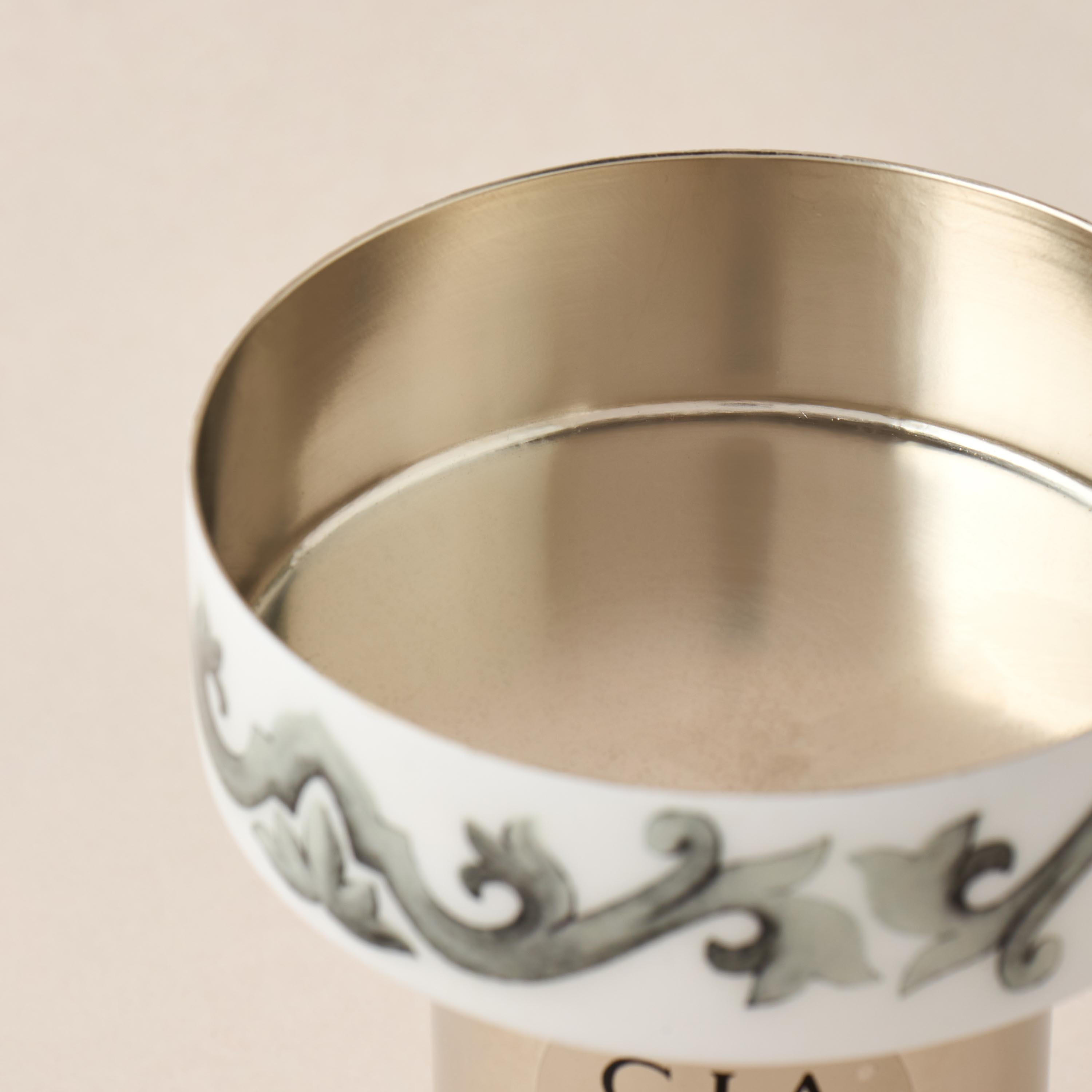 Gia Como Printed Pillar Candleholder - 23 cms-household-decor-candleholdersandlanterns-image-3