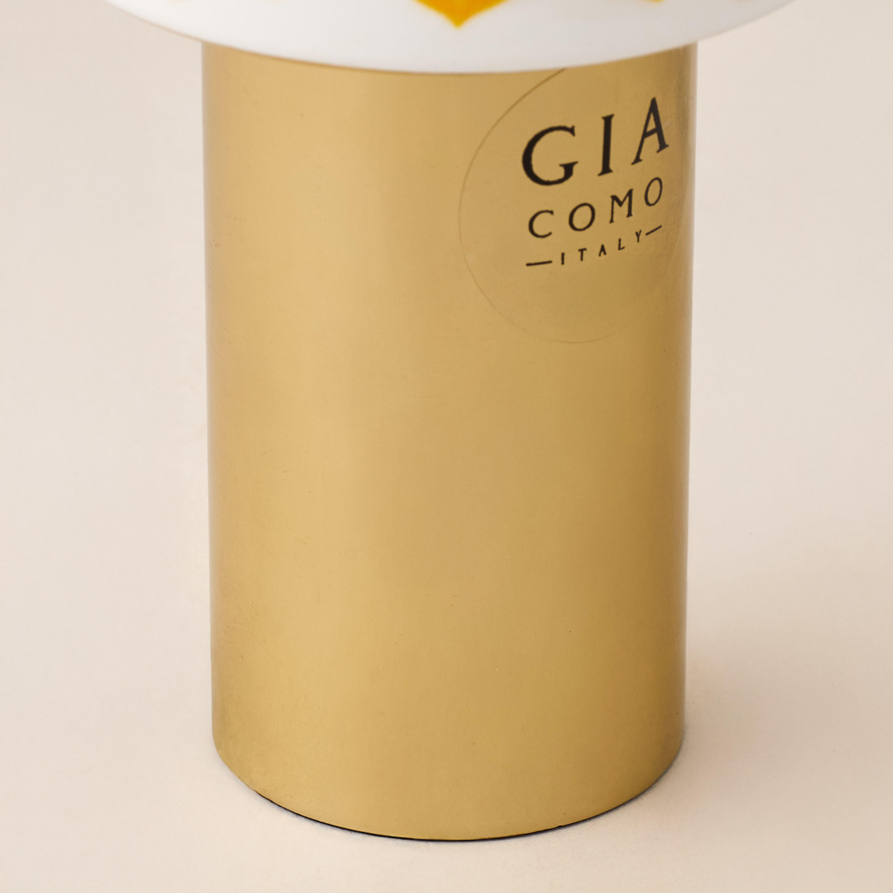 Gia Como Metallic Pillar Candleholder - 9 cms-household-decor-candleholdersandlanterns-image-4