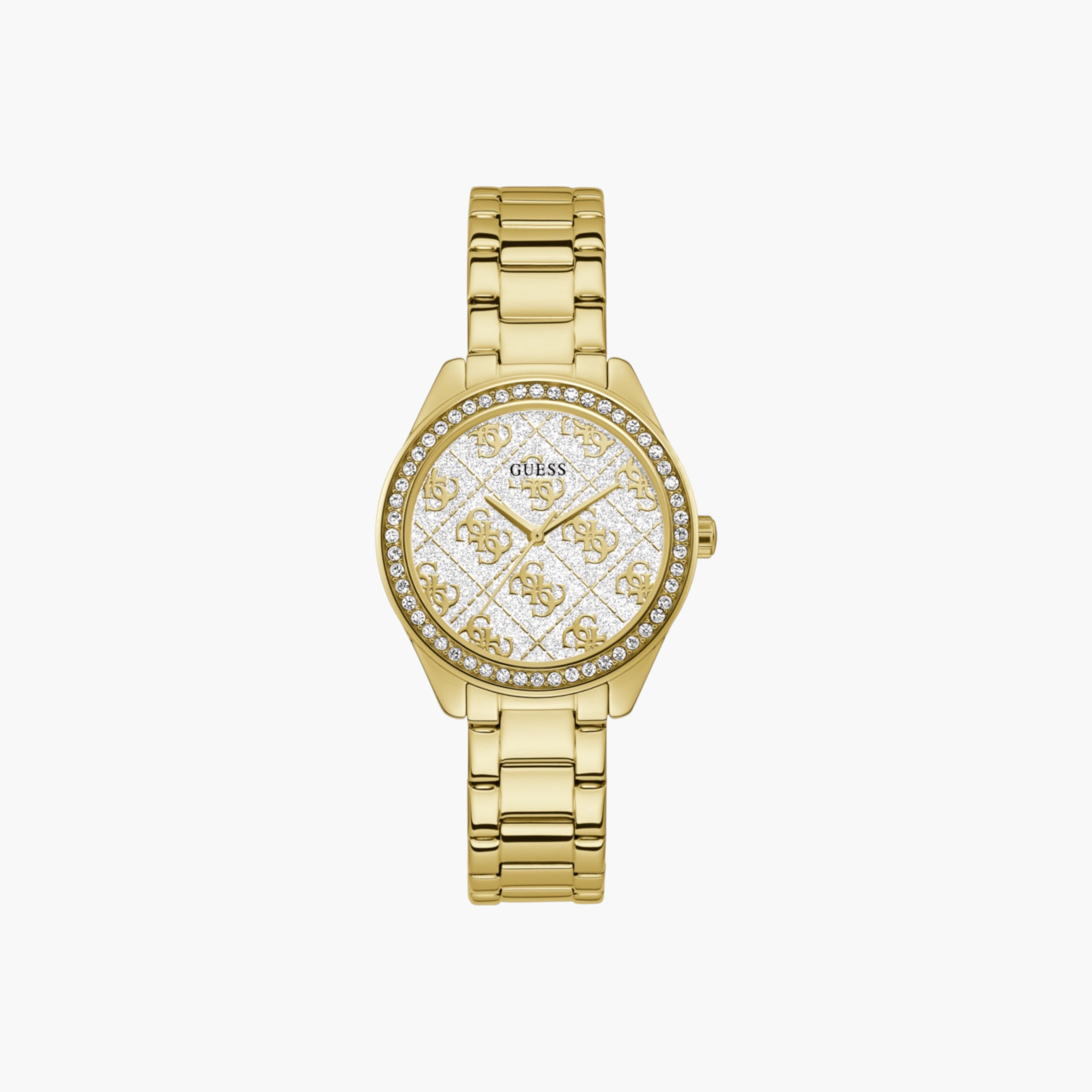 Guess Gold-Tone Crystal Embellished Ladies Watch-women-watchesandjewellery-watches-image-1