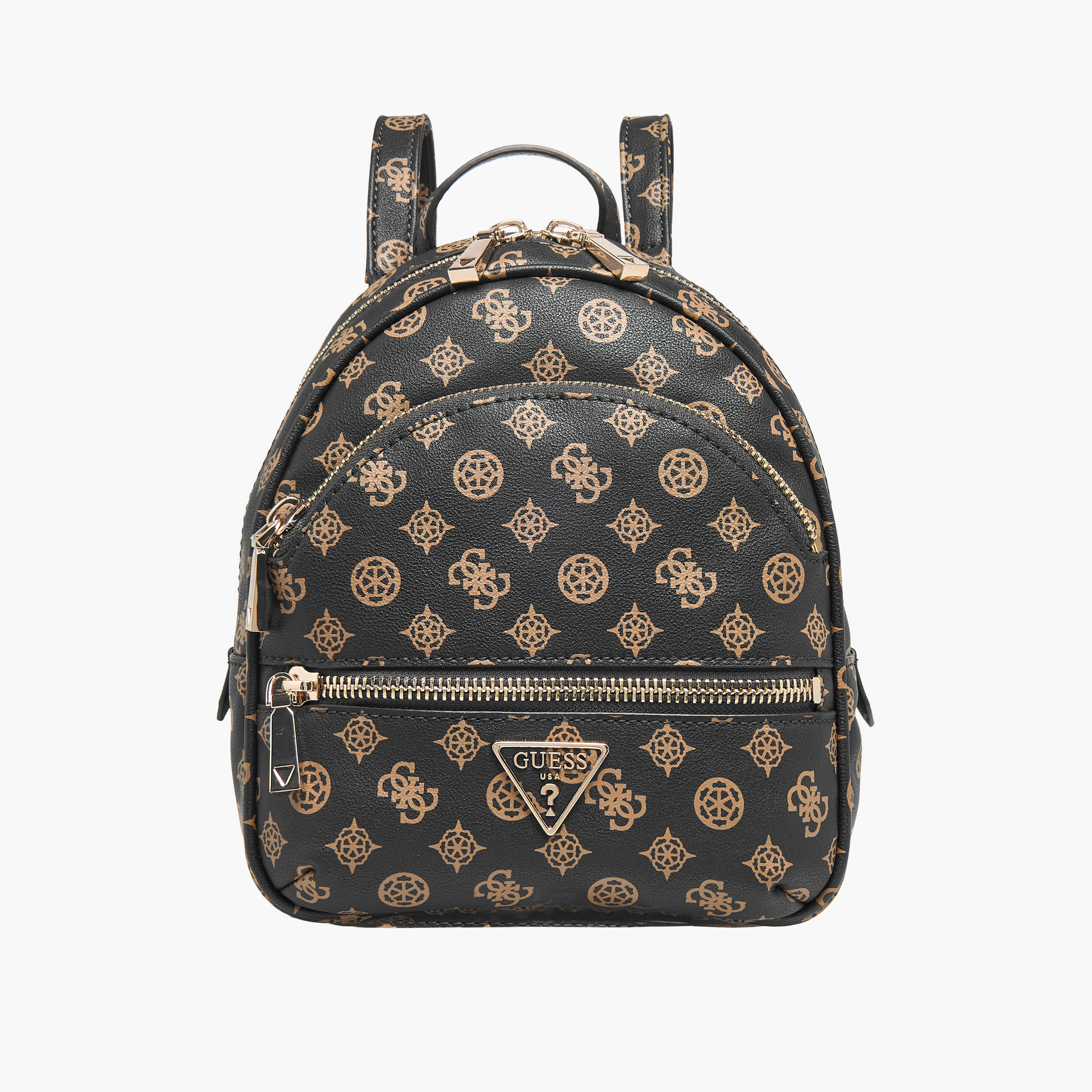 شنطة ظهر بطبعات مونوجرام وبسحاب إغلاق مانهاتن من جيس-women-bagsandwallets-backpacks-image-1