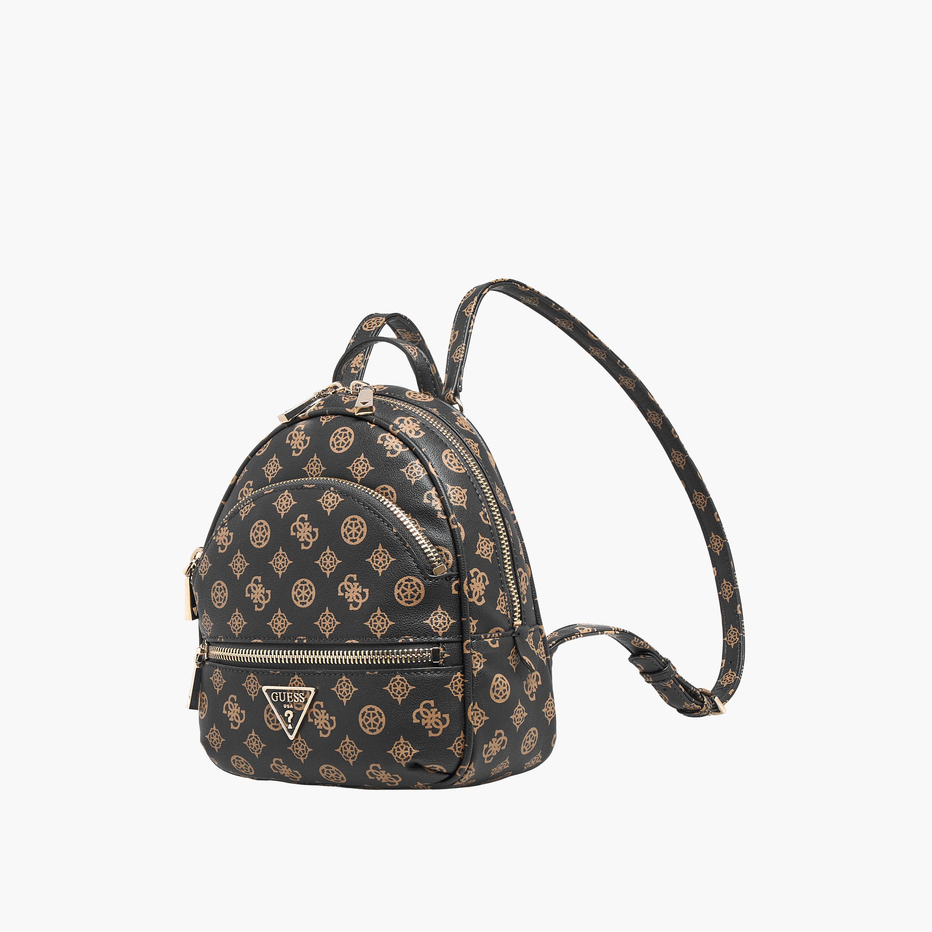 Guess Manhattan Monogram Print Backpack with Zip Closure-women-bagsandwallets-backpacks-image-3