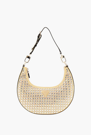Guess LUA SMALL Studded Hobo Shoulder Bag-women-image-1