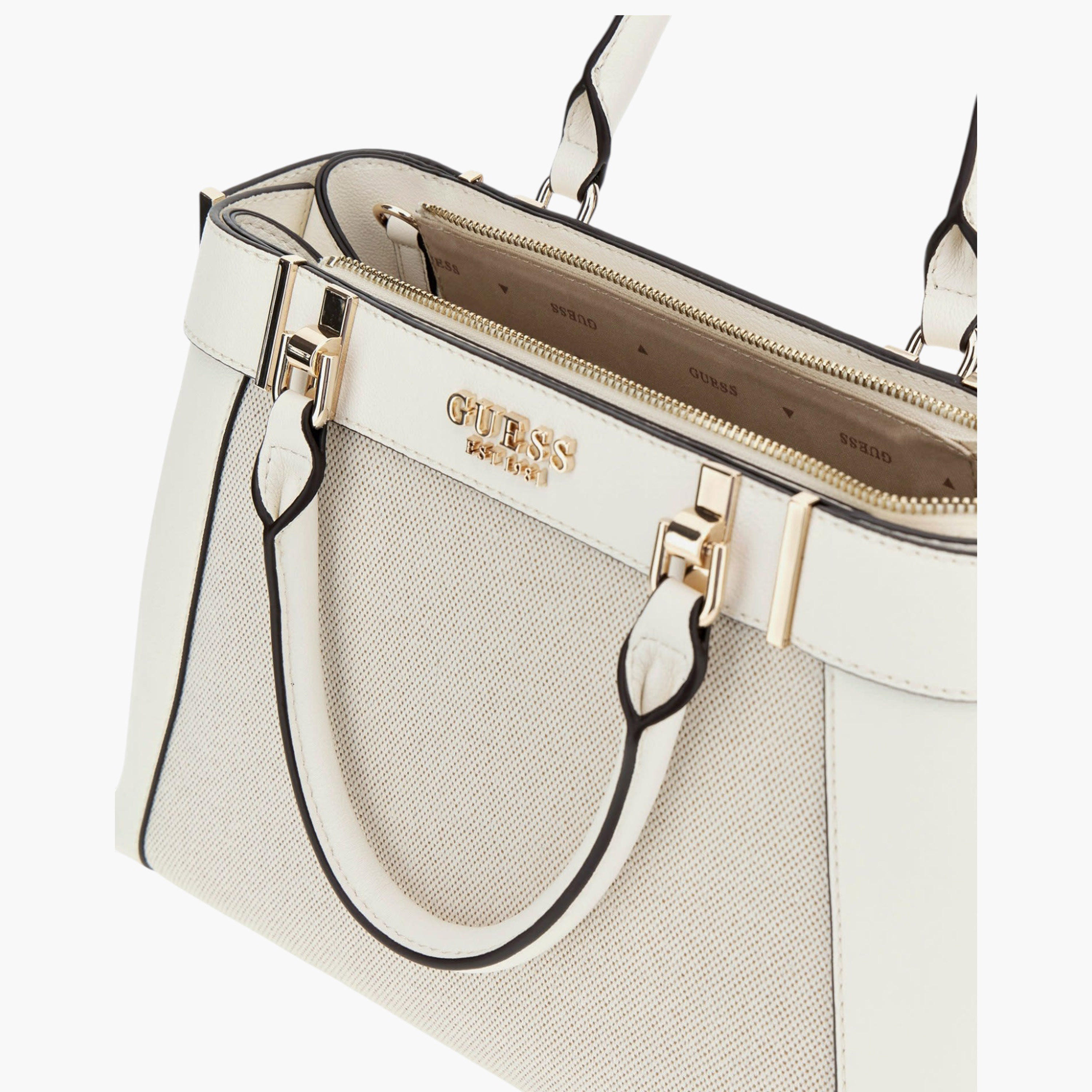 Guess ANADELA 3 Structured Faux Leather Satchel-women-bagsandwallets-handbags-image-3