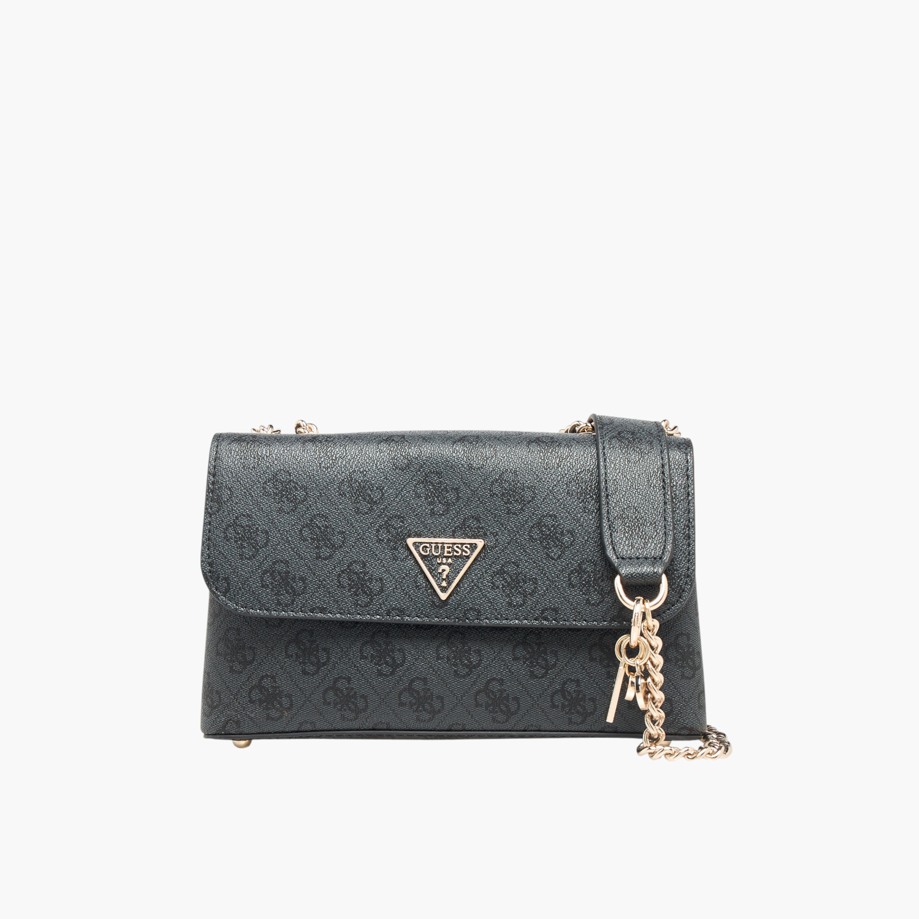 Guess Eco Erica Monogram Print Crossbody Bag with Chain Strap-women-bagsandwallets-handbags-image-1