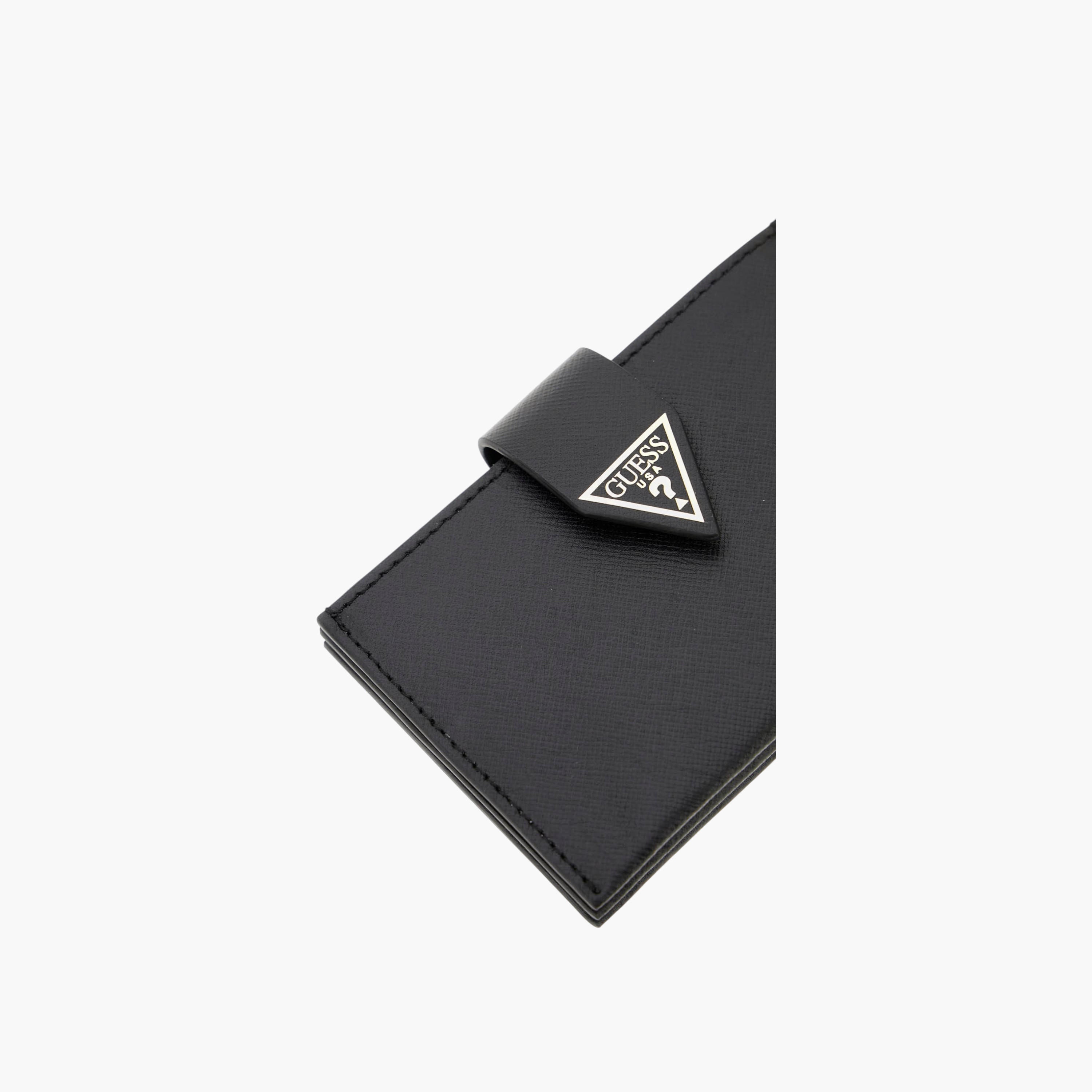 Guess MIRIAM CARDCASE Textured Card Case with Flap Closure-women-bagsandwallets-handbags-image-4