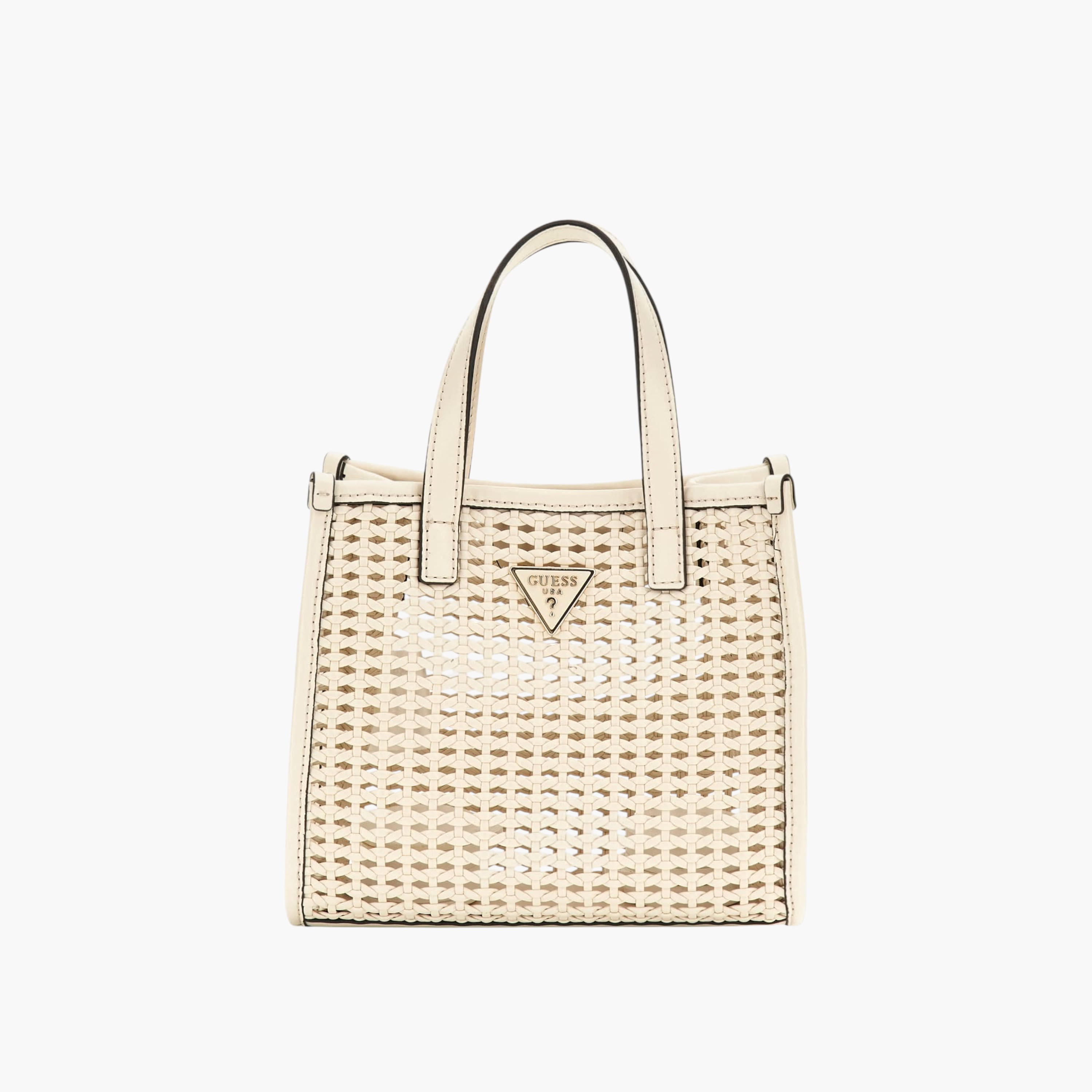 Guess BRIGITTA MINI Woven Mini Tote Bag Set-women-bagsandwallets-handbags-image-2