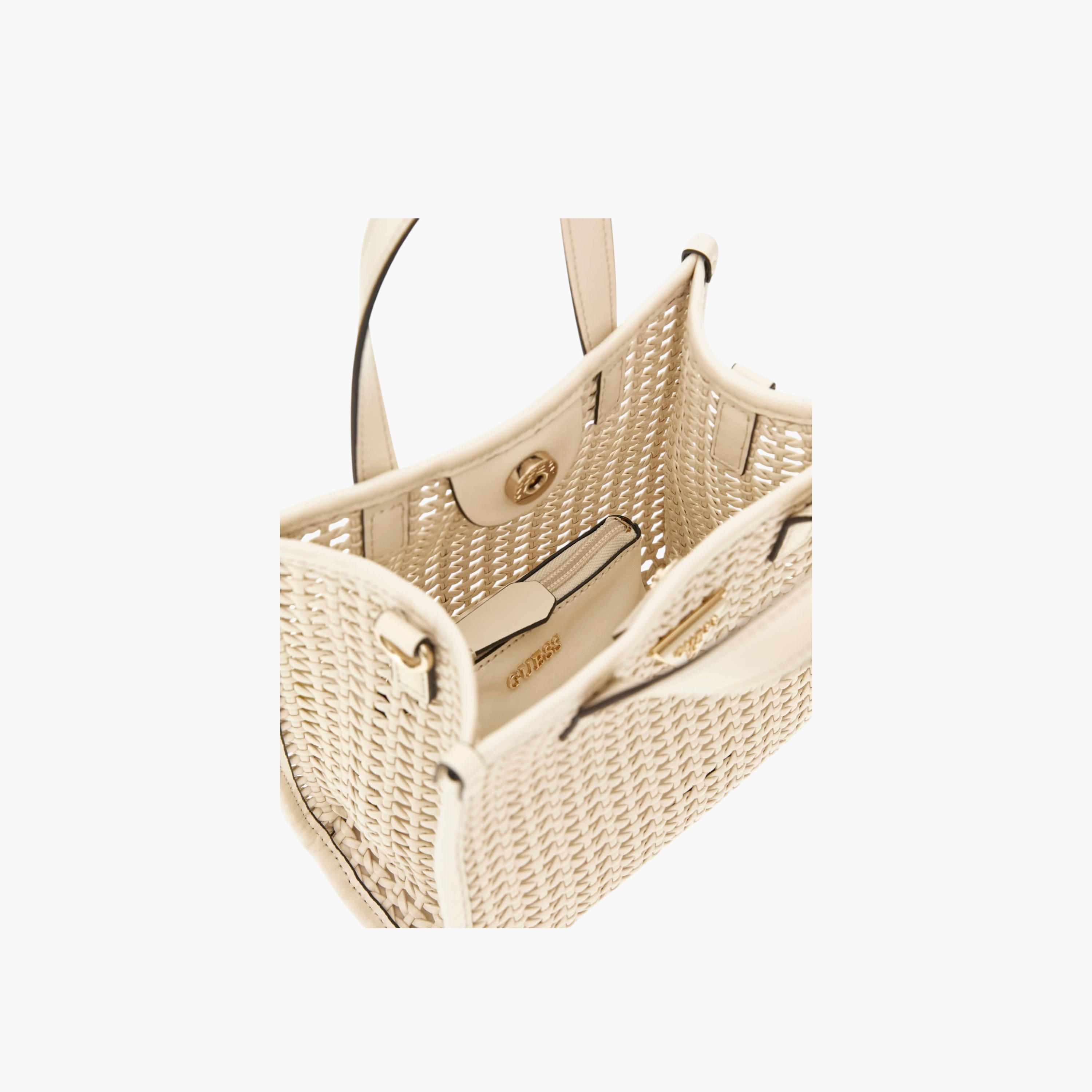 Guess BRIGITTA MINI Woven Mini Tote Bag Set-women-bagsandwallets-handbags-image-4