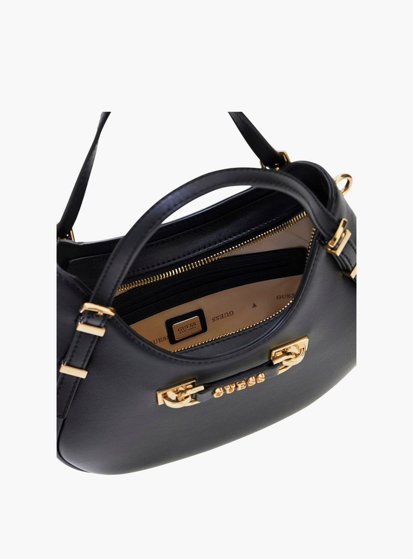 Guess LEFIA SMALL Curved Shoulder Bag with Gold Hardware-women-bagsandwallets-handbags-image-3