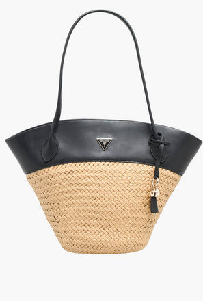 شنطة توت منسوجة بارزة الملمس بمقبض فينير من جيس-women-bagsandwallets-handbags-image-1