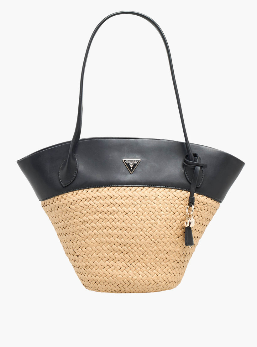 شنطة توت منسوجة بارزة الملمس بمقبض فينير من جيس-women-bagsandwallets-handbags-image-1