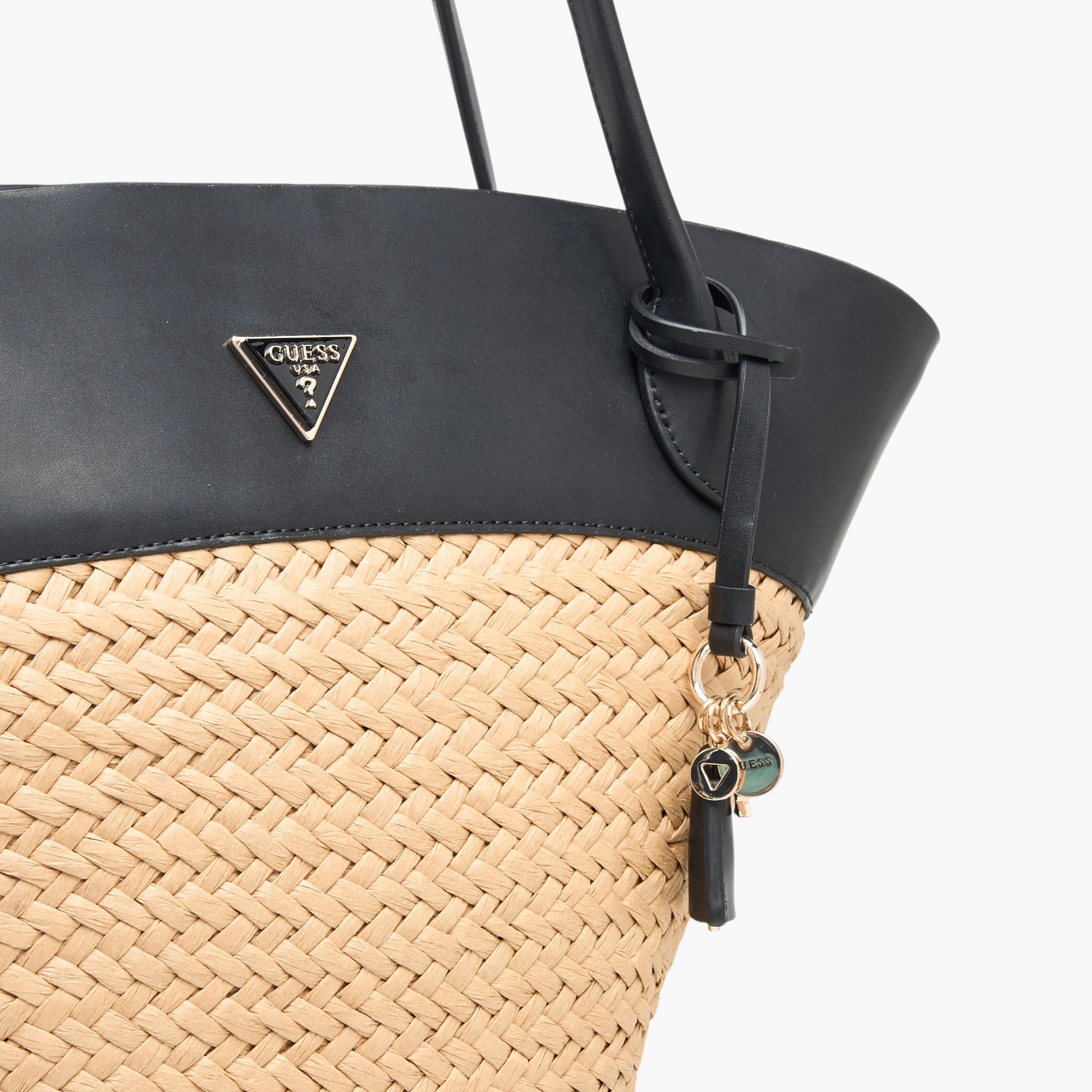 شنطة توت منسوجة بارزة الملمس بمقبض فينير من جيس-women-bagsandwallets-handbags-image-5