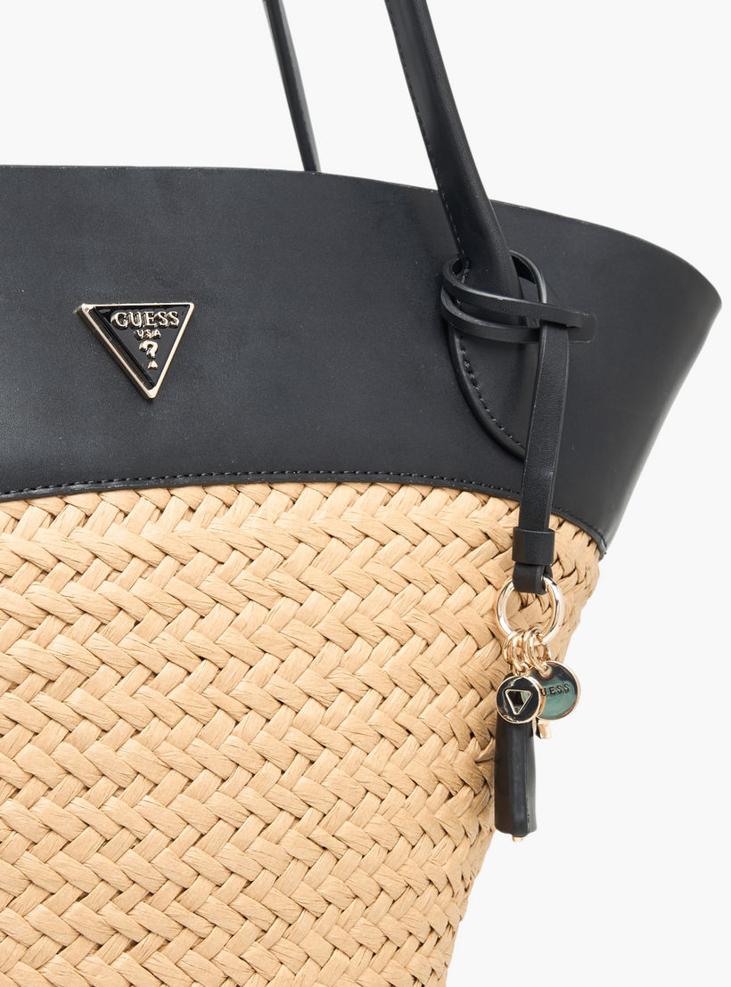 شنطة توت منسوجة بارزة الملمس بمقبض فينير من جيس-women-bagsandwallets-handbags-image-5