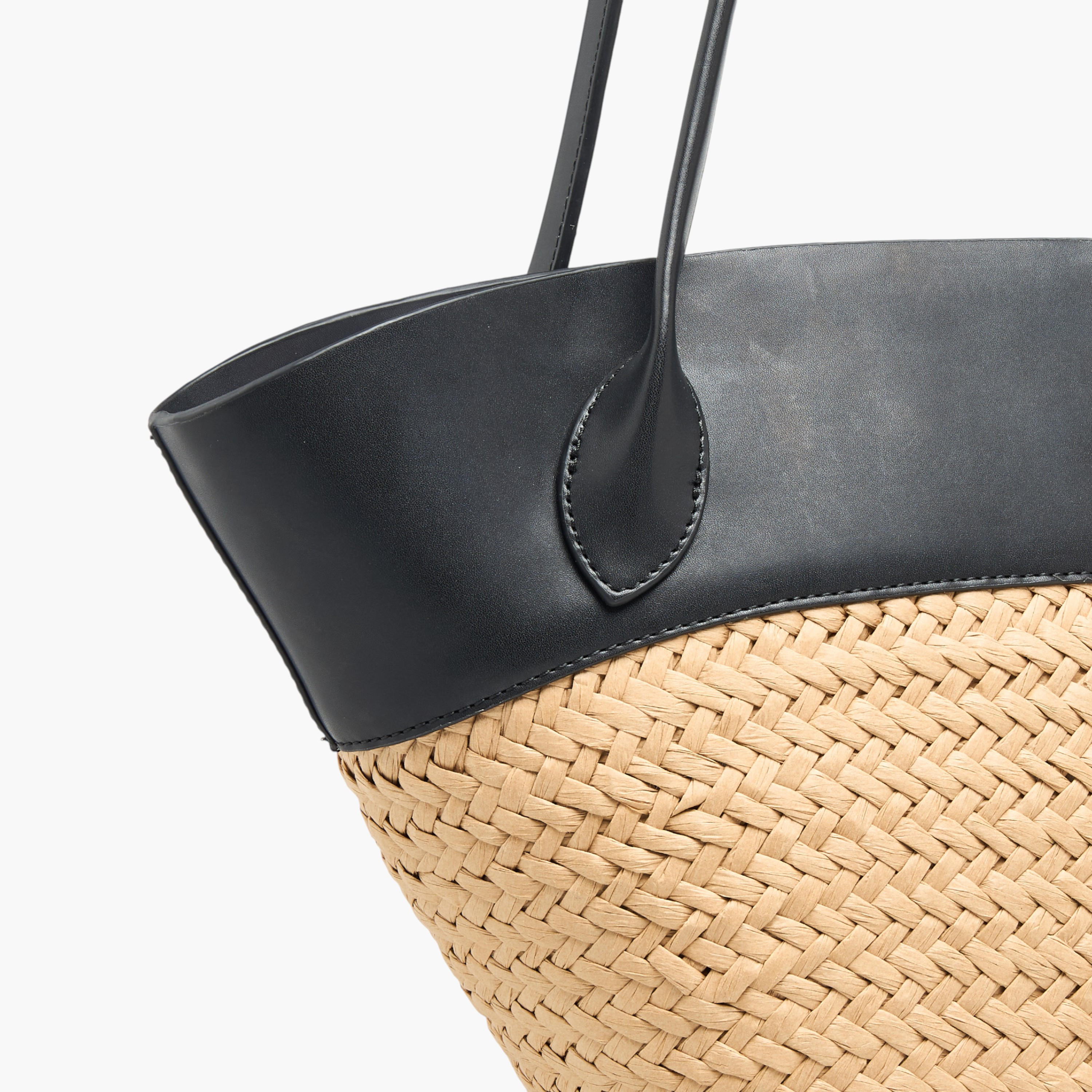 شنطة توت منسوجة بارزة الملمس بمقبض فينير من جيس-women-bagsandwallets-handbags-image-6