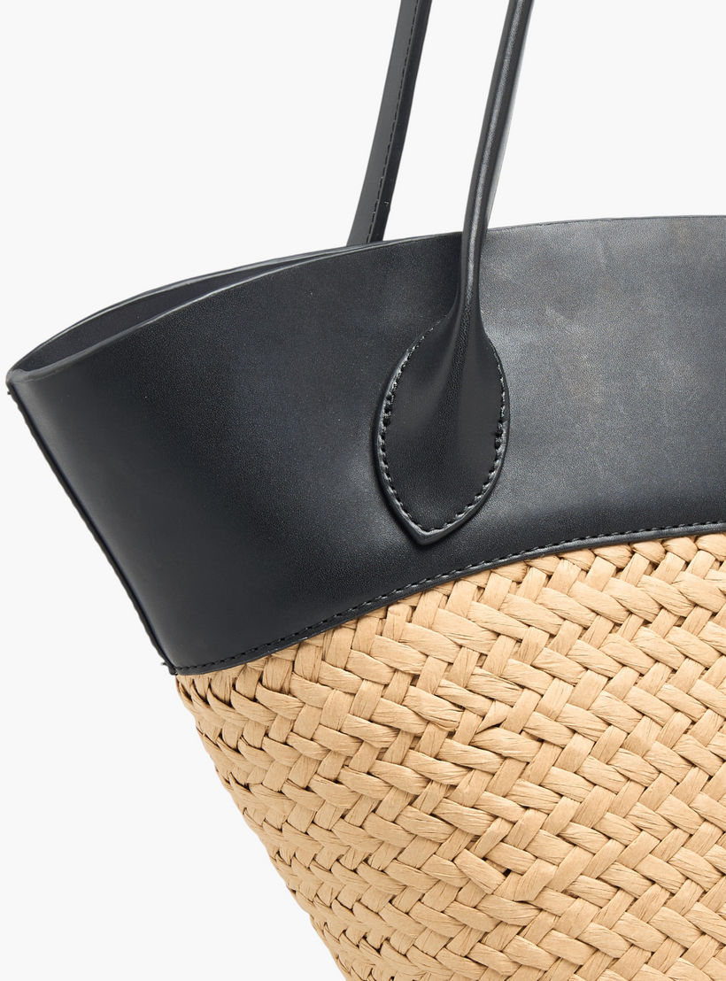 شنطة توت منسوجة بارزة الملمس بمقبض فينير من جيس-women-bagsandwallets-handbags-image-6